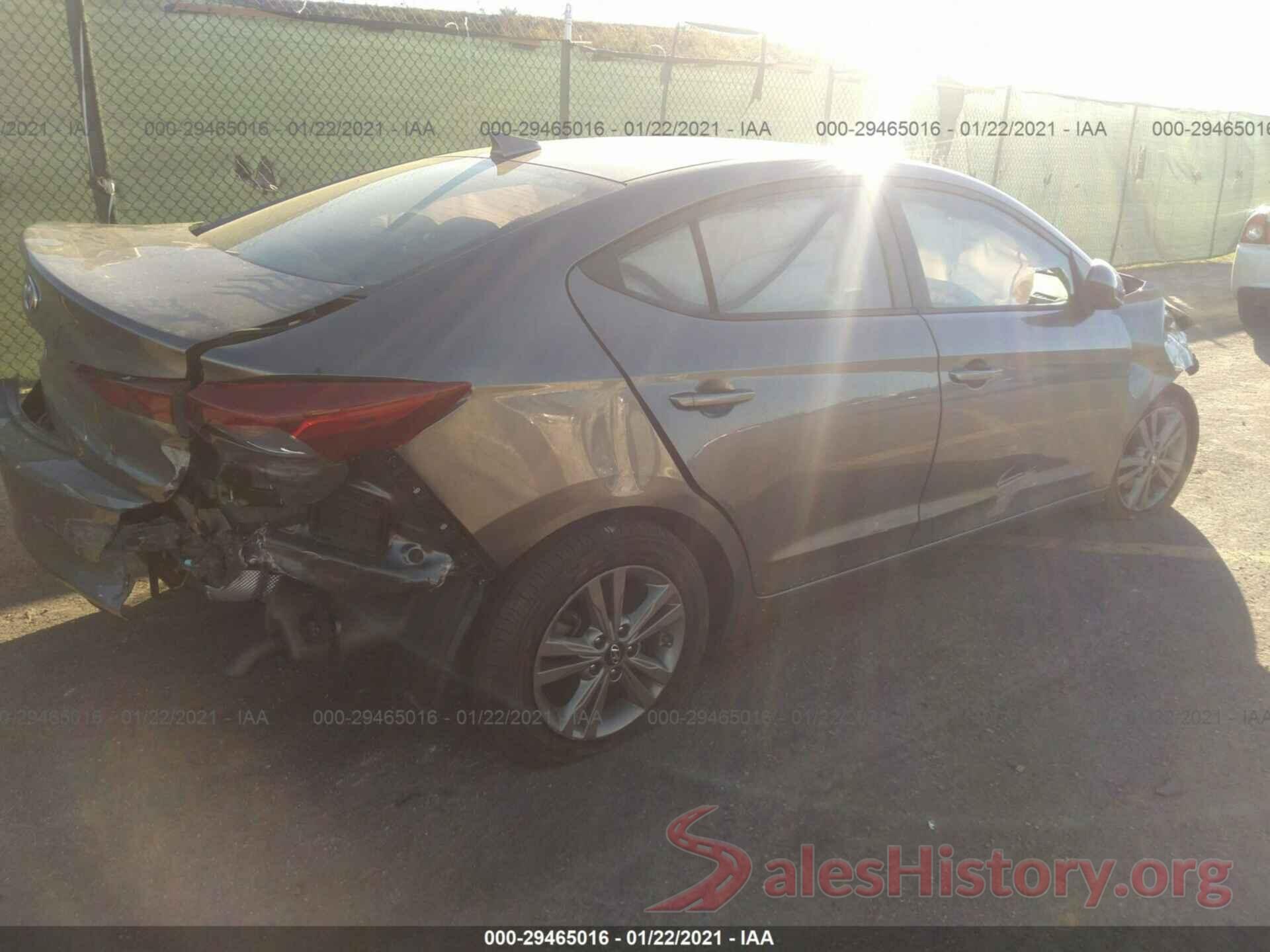 5NPD84LF1JH334141 2018 HYUNDAI ELANTRA