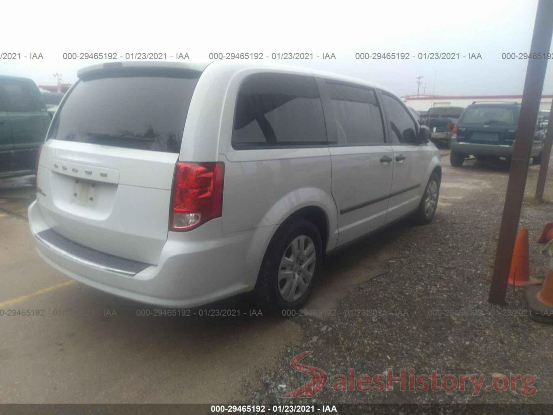 2C4RDGBG2GR400768 2016 DODGE GRAND CARAVAN