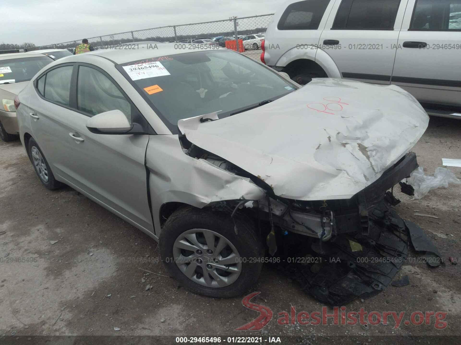 KMHD74LF1HU099643 2017 HYUNDAI ELANTRA