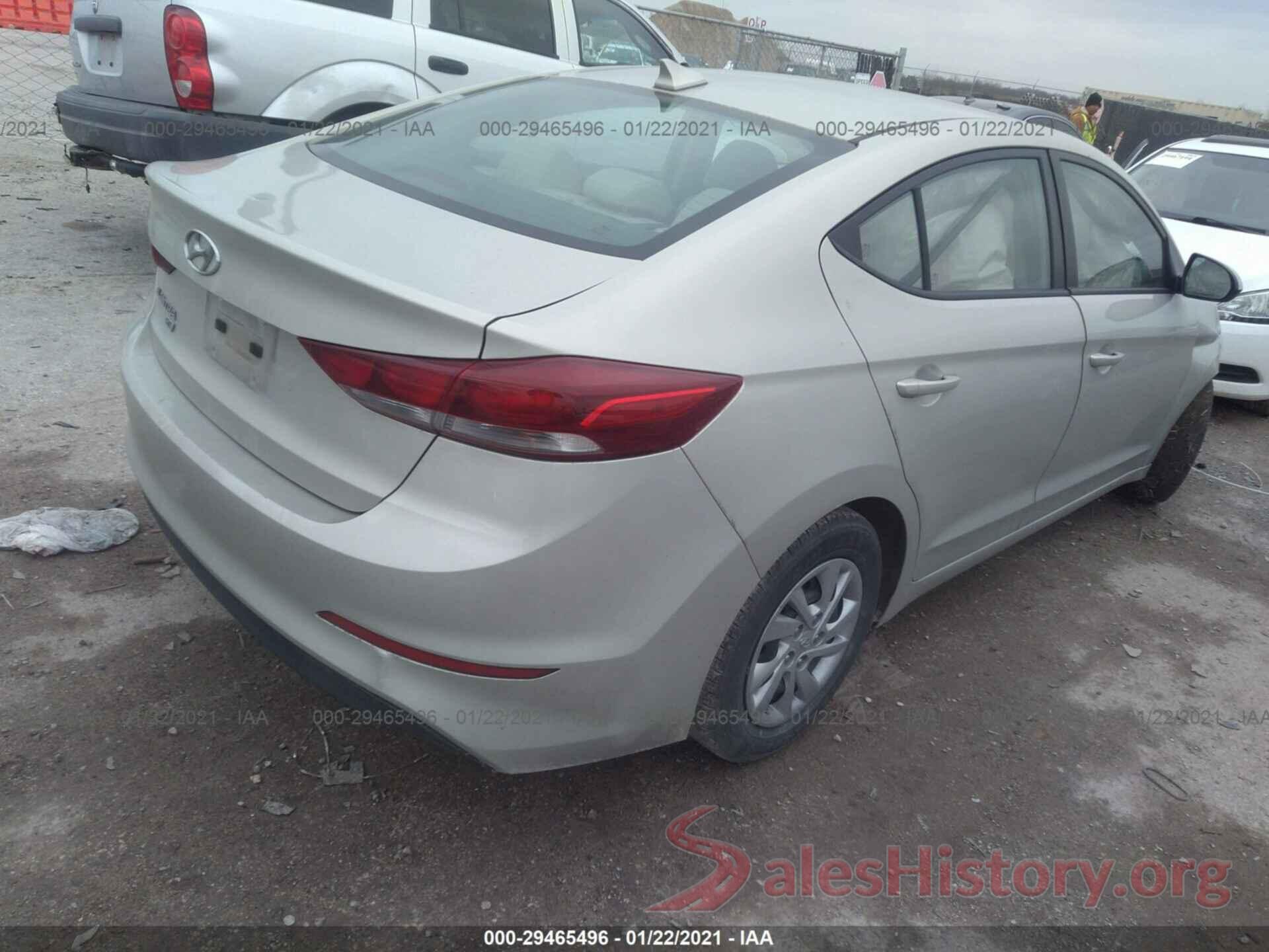 KMHD74LF1HU099643 2017 HYUNDAI ELANTRA