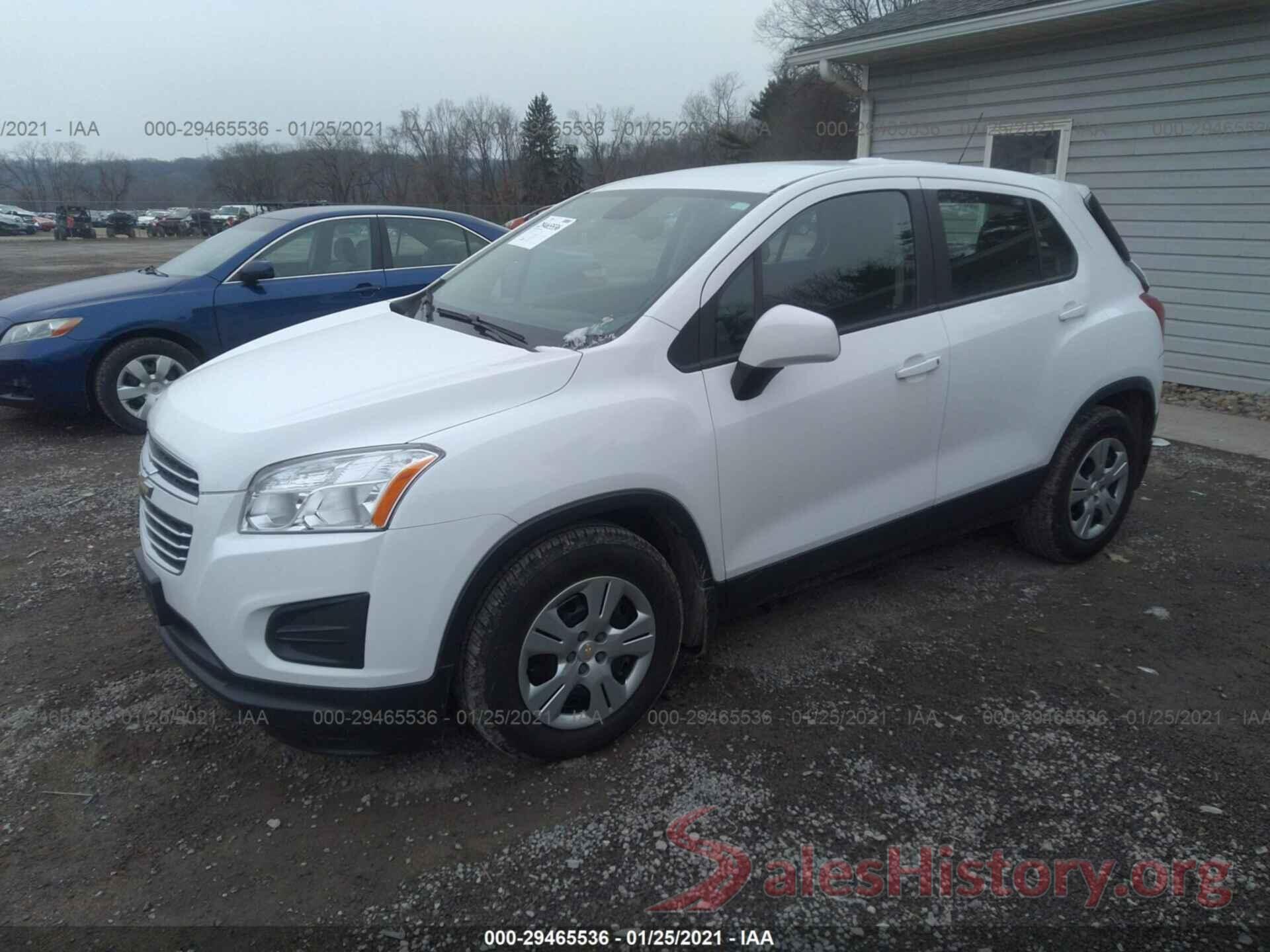 KL7CJKSB4GB540452 2016 CHEVROLET TRAX