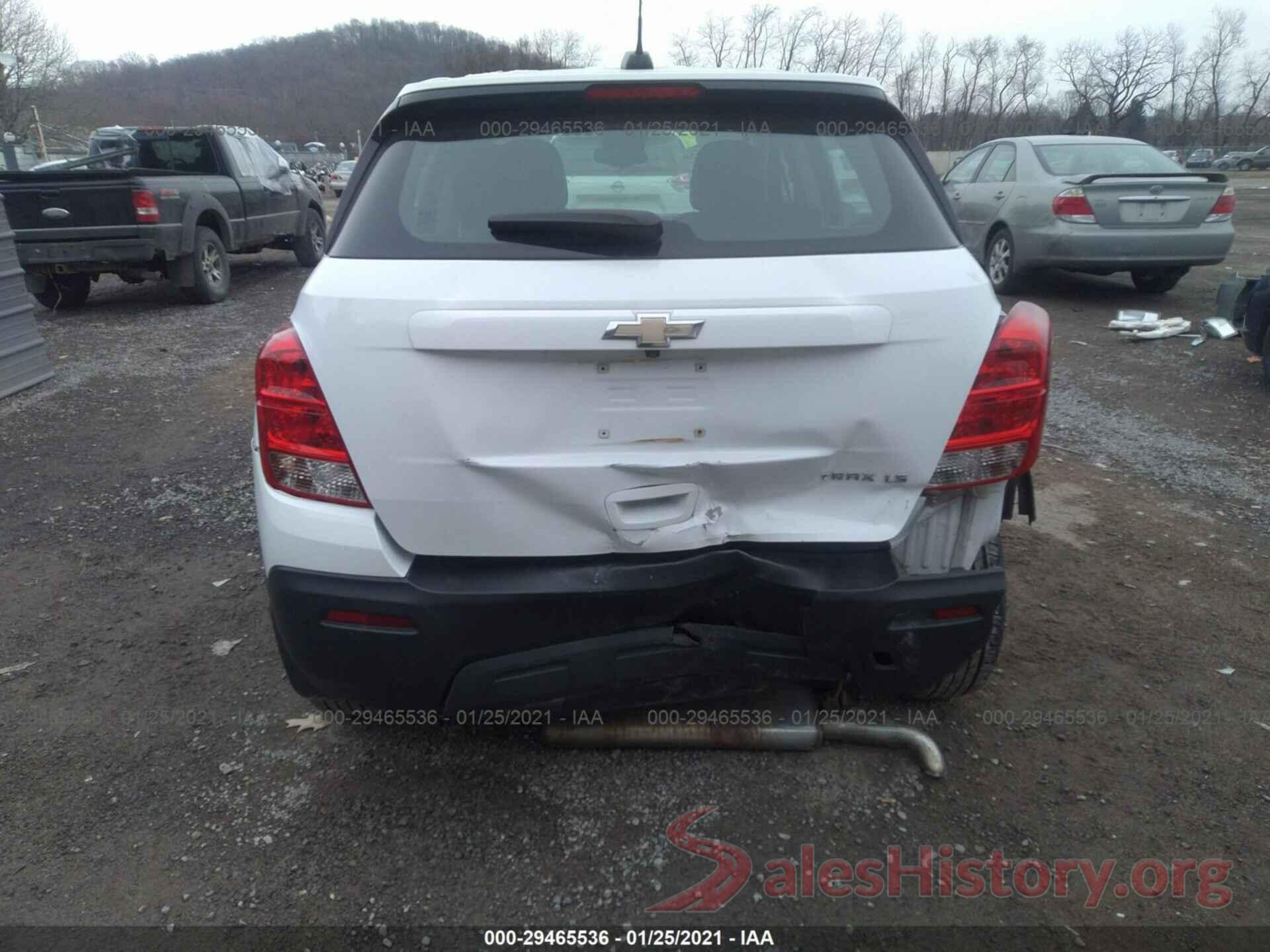 KL7CJKSB4GB540452 2016 CHEVROLET TRAX