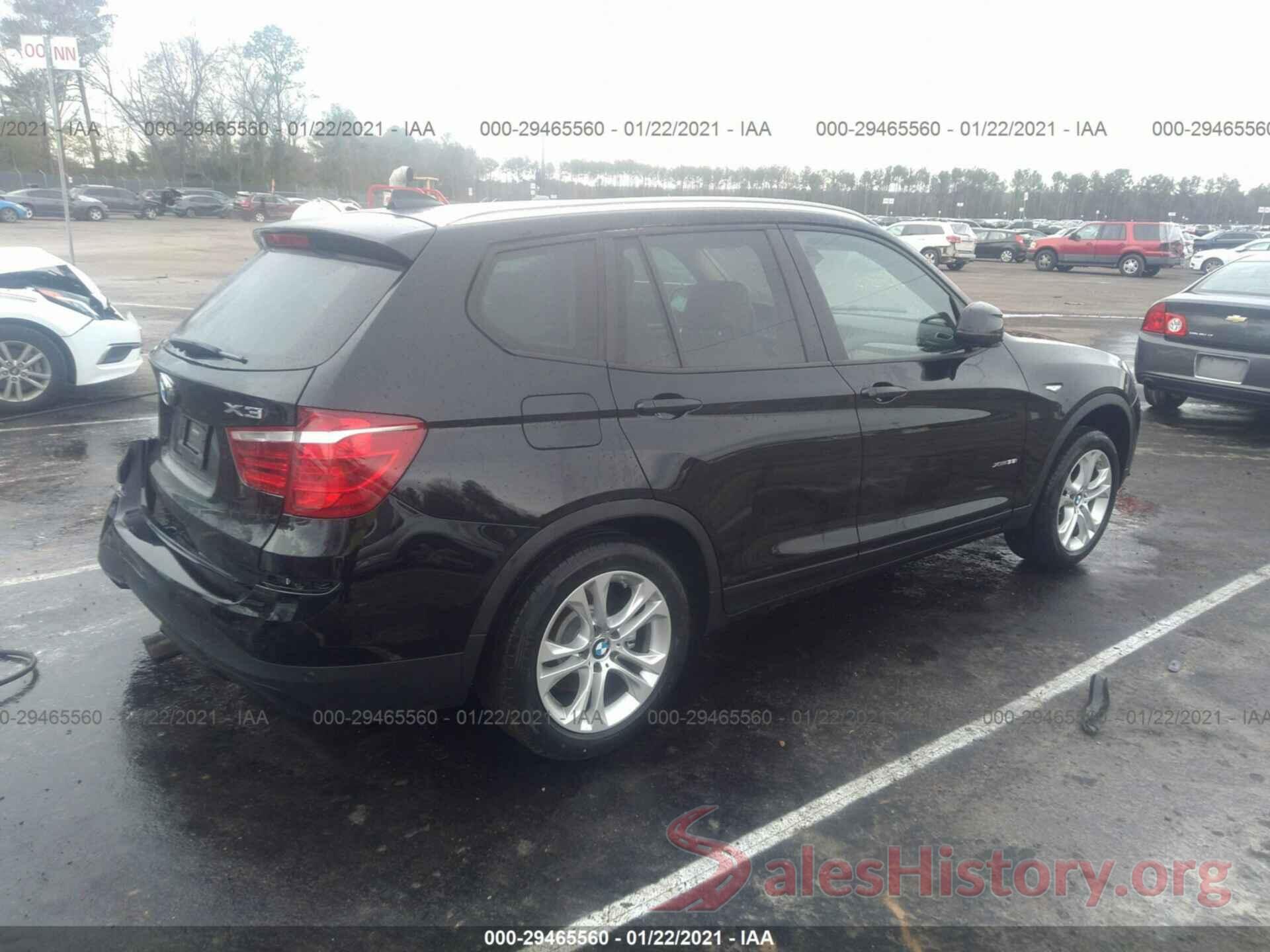 5UXWX7C55H0U40201 2017 BMW X3