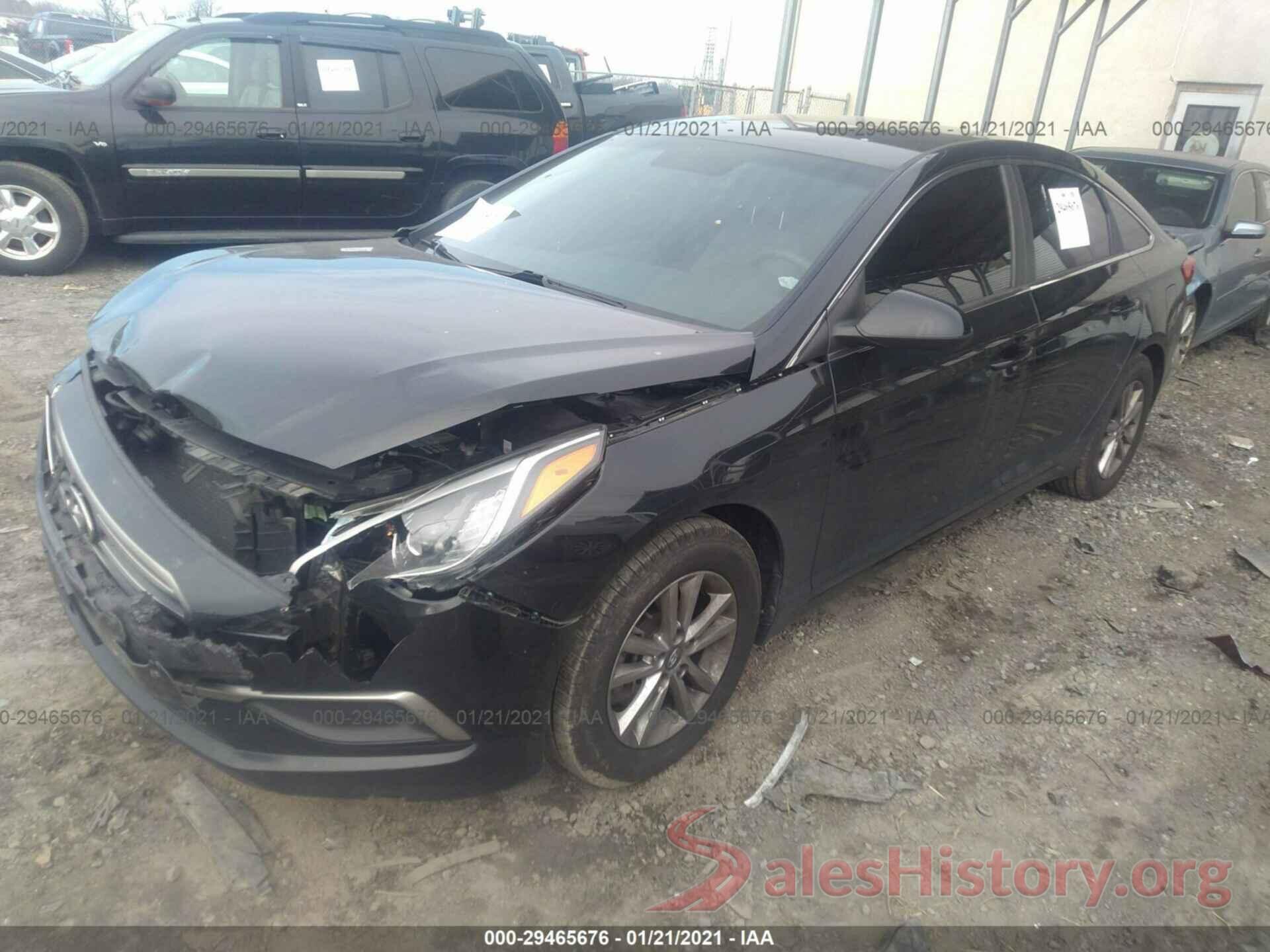 5NPE24AF4HH520940 2017 HYUNDAI SONATA