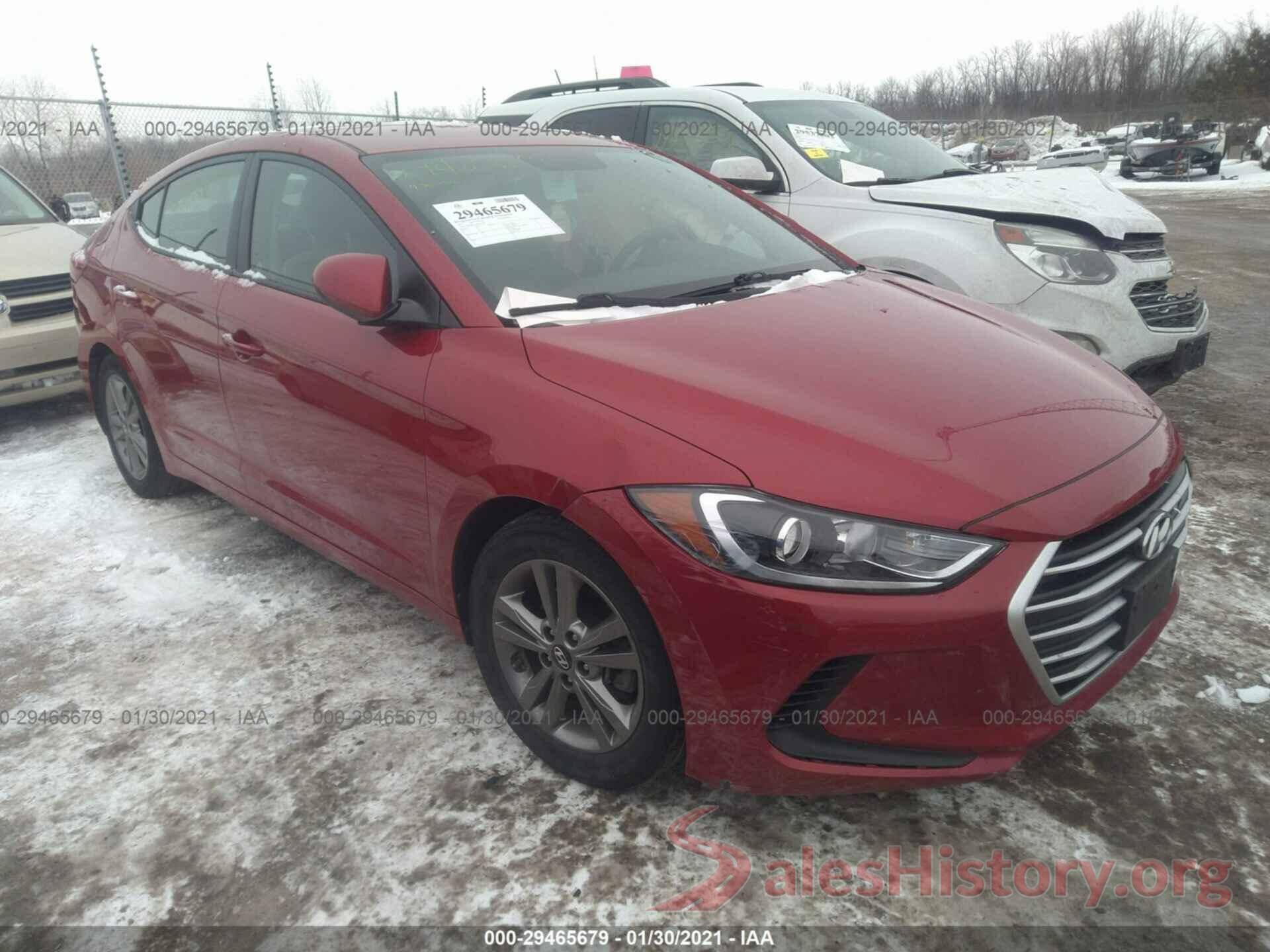 5NPD84LF7HH032587 2017 HYUNDAI ELANTRA