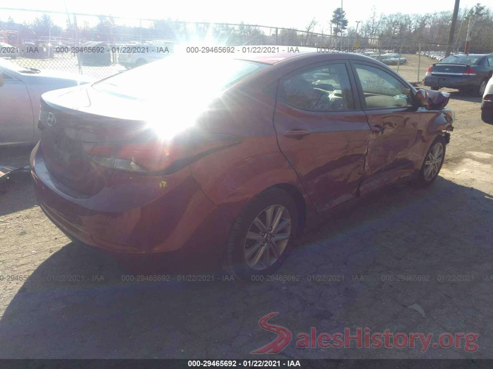 5NPDH4AE1GH762794 2016 HYUNDAI ELANTRA