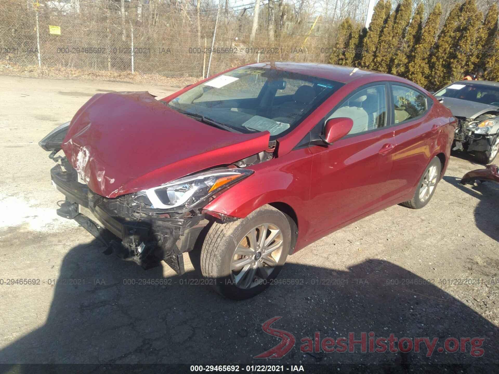 5NPDH4AE1GH762794 2016 HYUNDAI ELANTRA