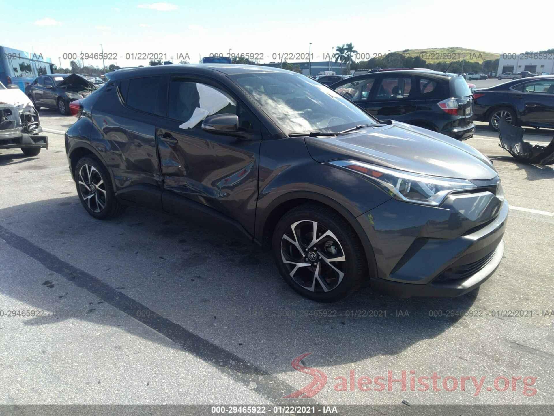 NMTKHMBX1KR082127 2019 TOYOTA C-HR