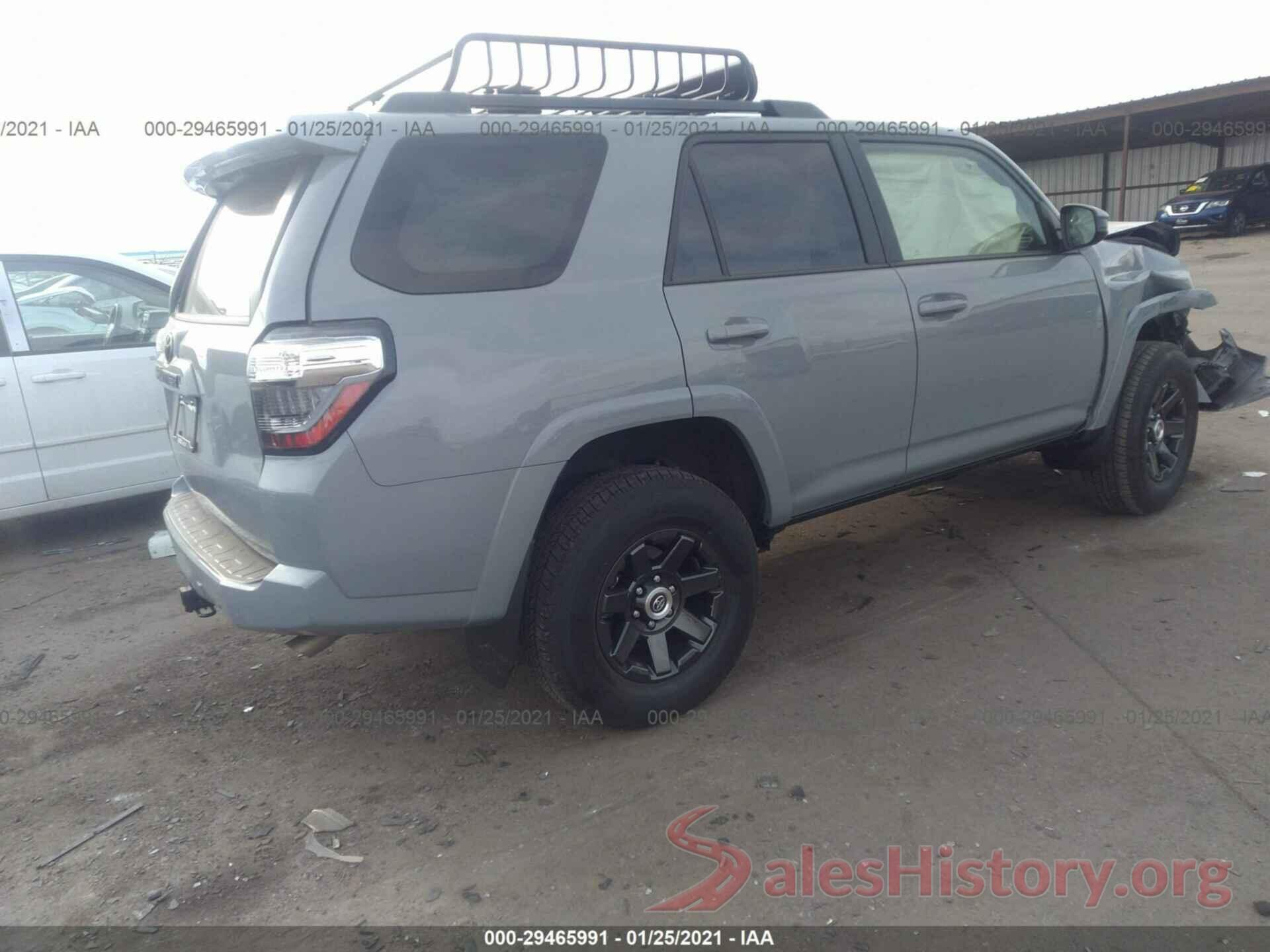 JTEBU5JR0M5841165 2021 TOYOTA 4RUNNER