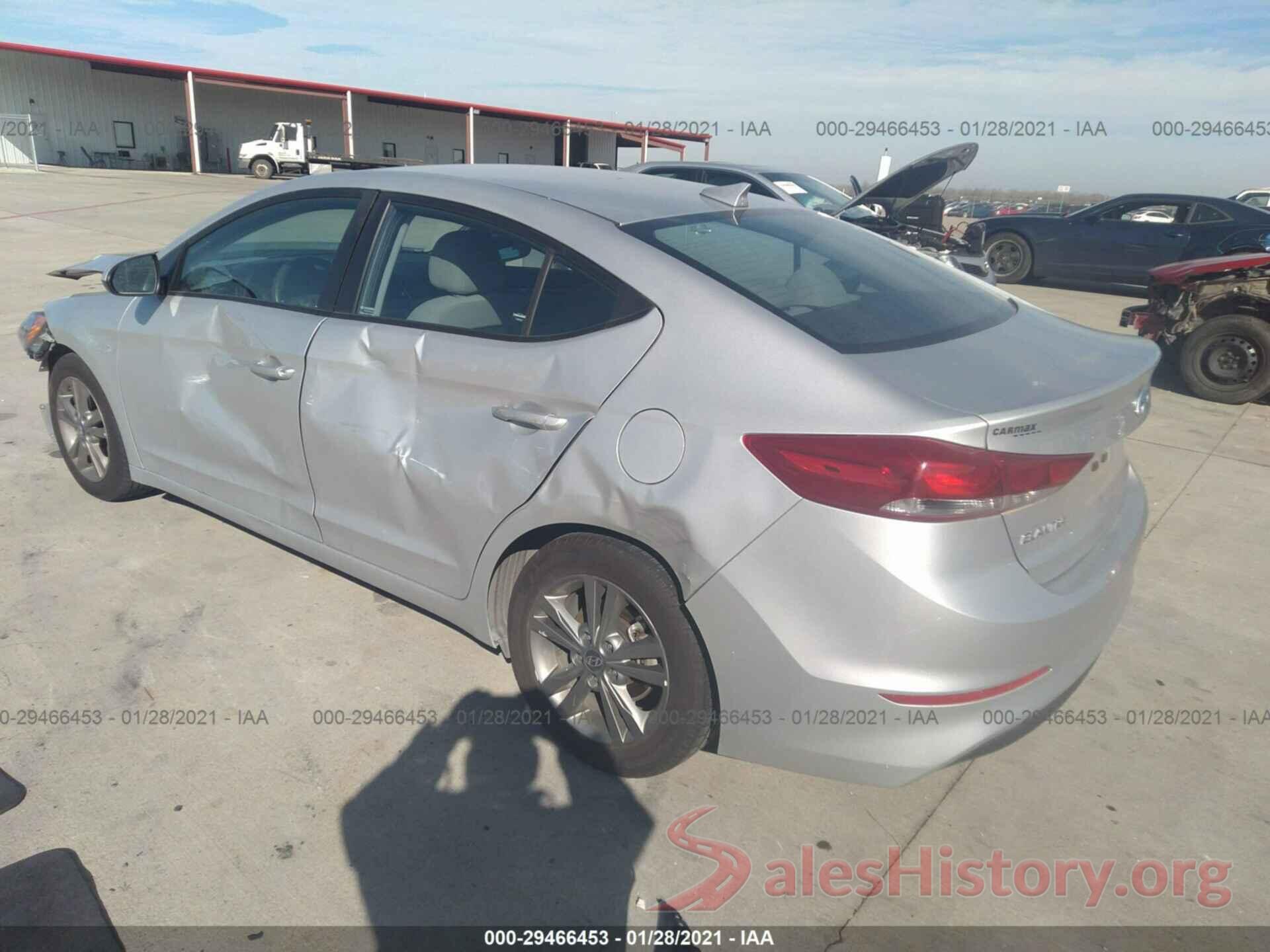 5NPD84LF3JH289493 2018 HYUNDAI ELANTRA