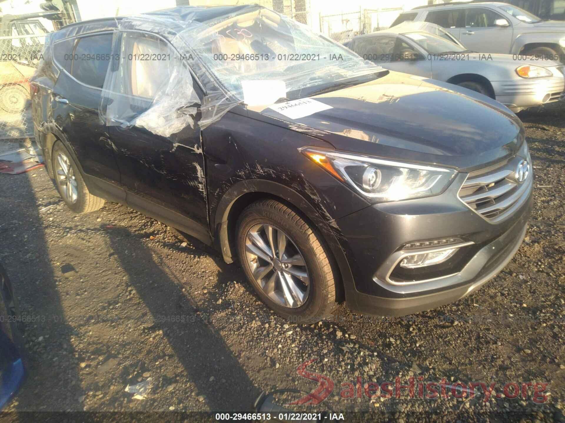 5XYZUDLA9HG489267 2017 HYUNDAI SANTA FE SPORT