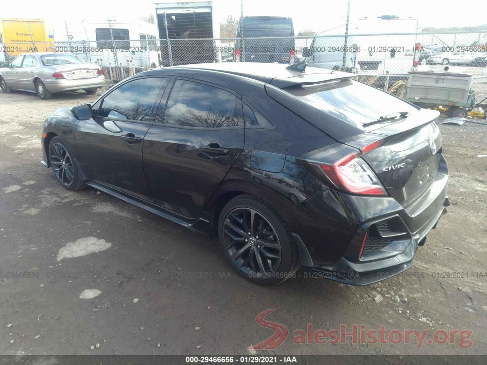 SHHFK7H49LU415553 2020 HONDA CIVIC HATCHBACK