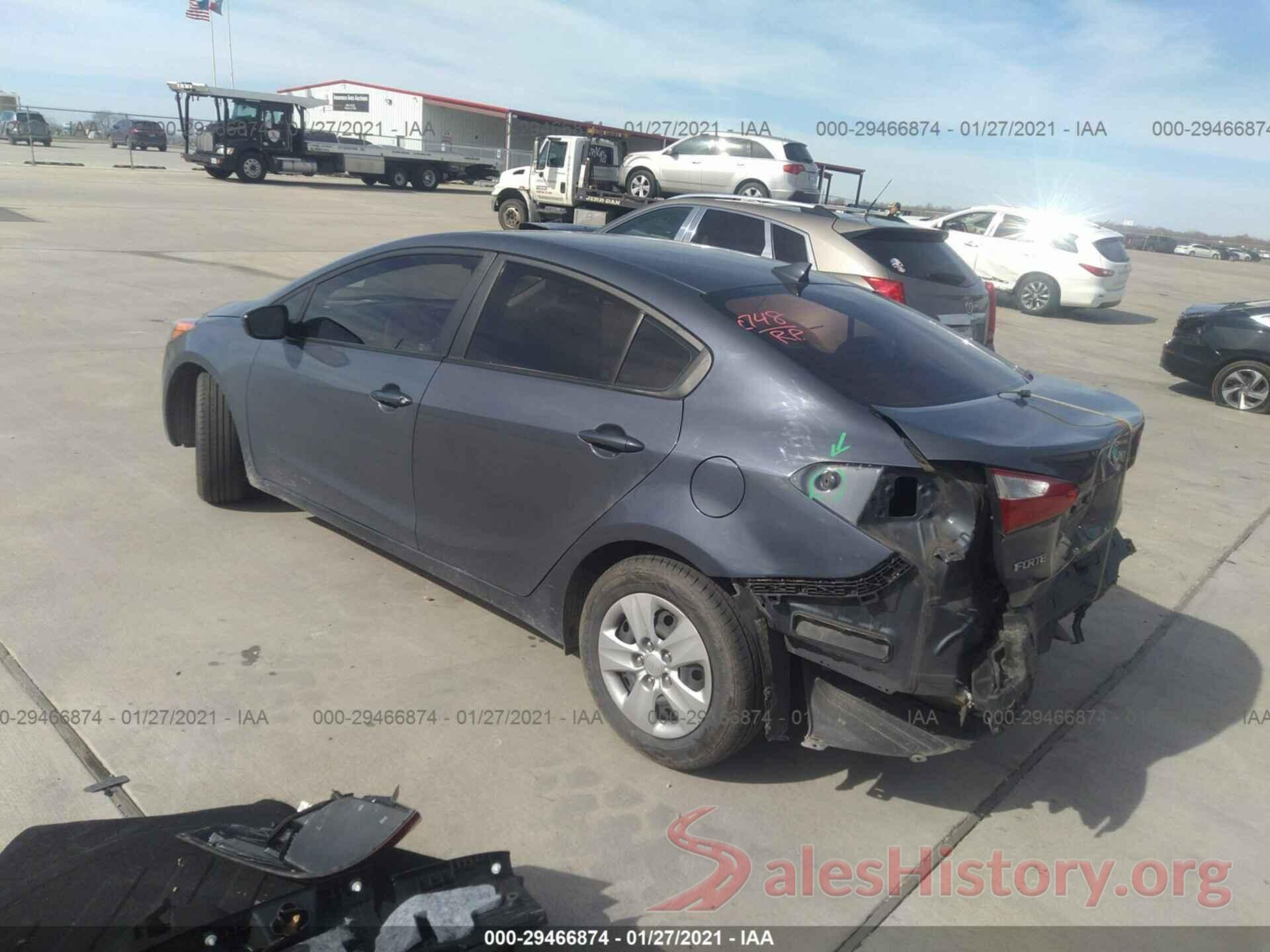 KNAFK4A64G5585190 2016 KIA FORTE