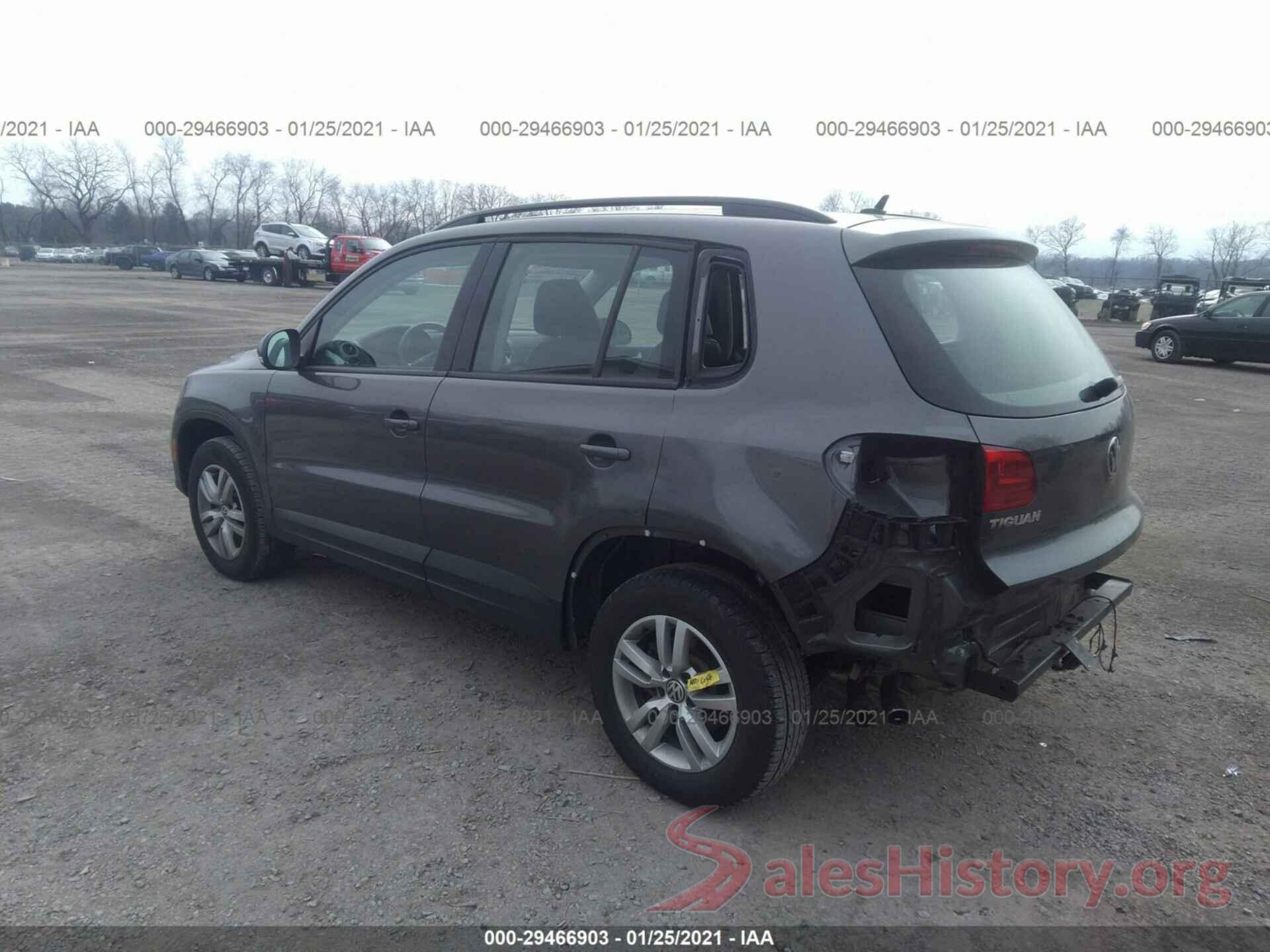 WVGAV7AX6GW612975 2016 VOLKSWAGEN TIGUAN