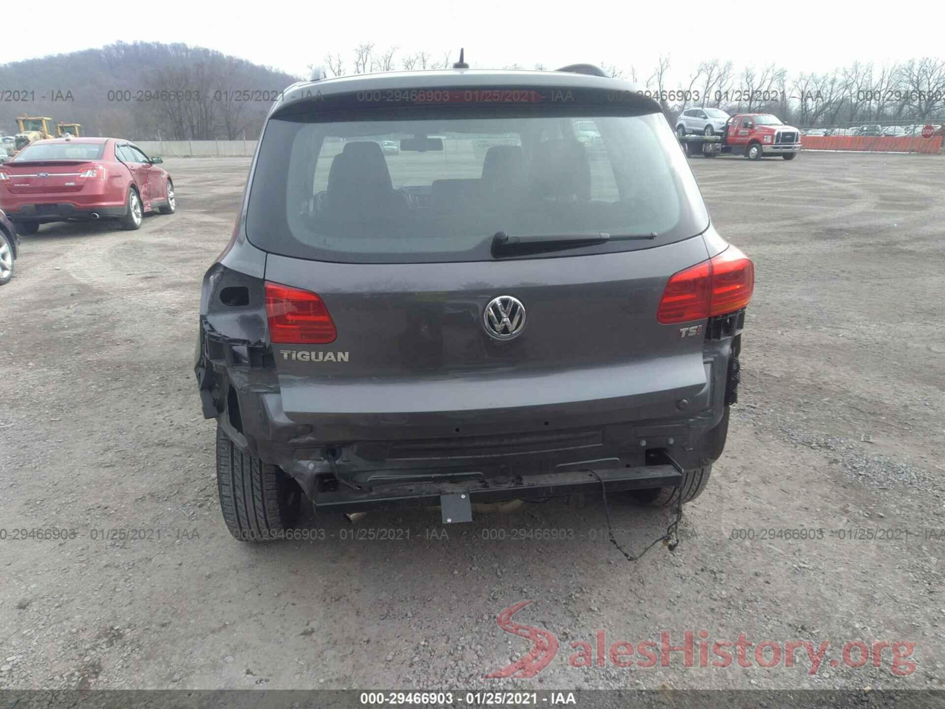 WVGAV7AX6GW612975 2016 VOLKSWAGEN TIGUAN