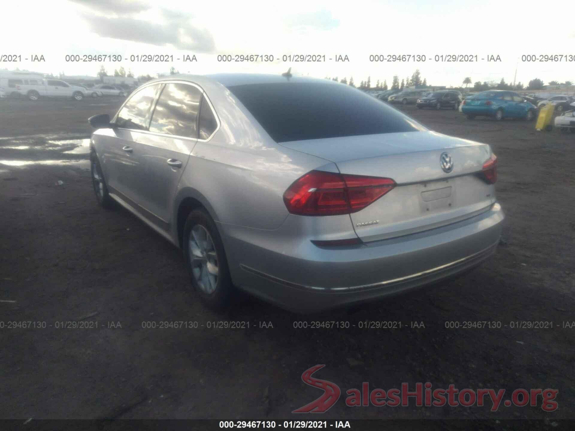 1VWAT7A35GC049407 2016 VOLKSWAGEN PASSAT