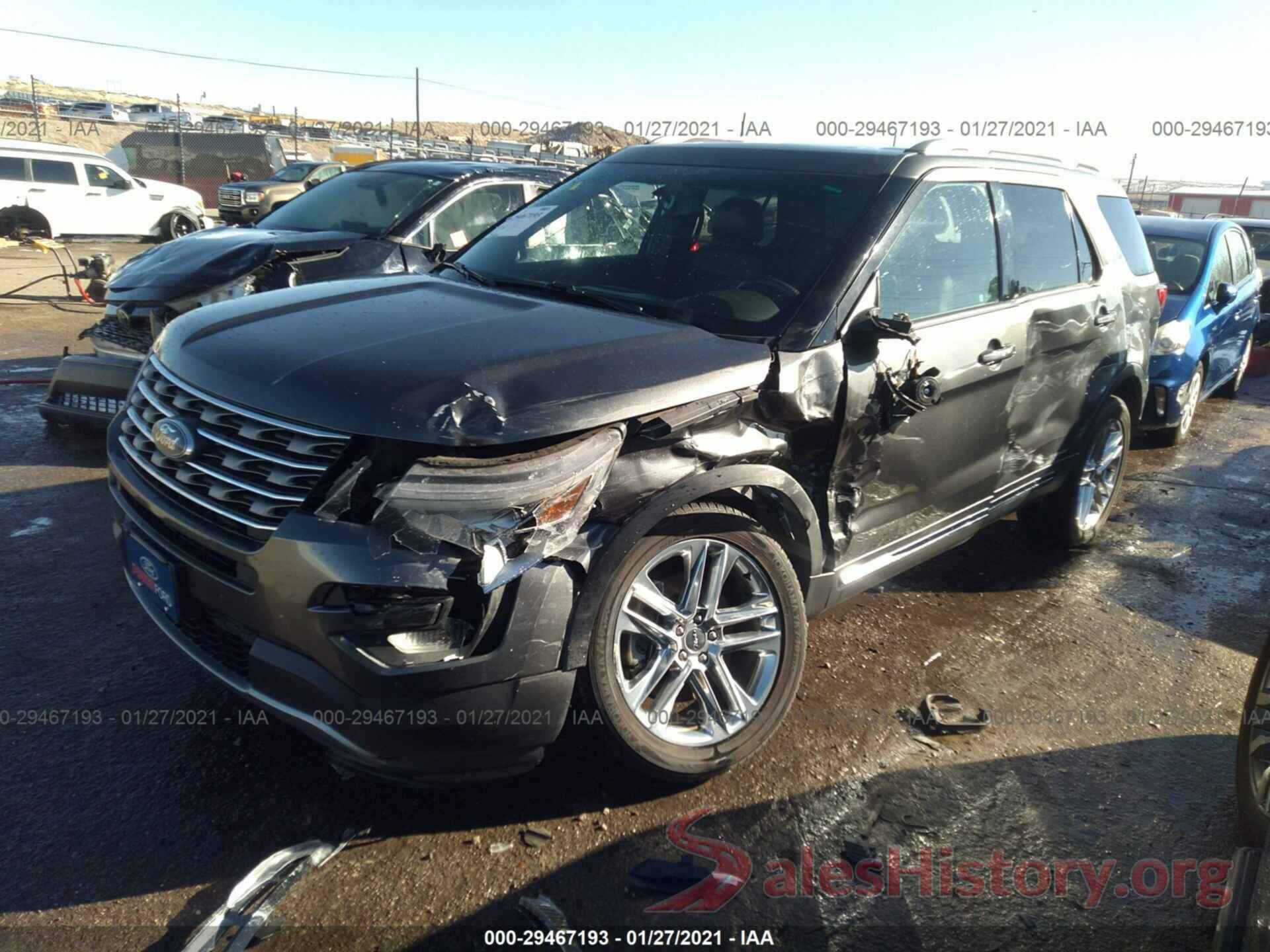 1FM5K8D85GGC66254 2016 FORD EXPLORER