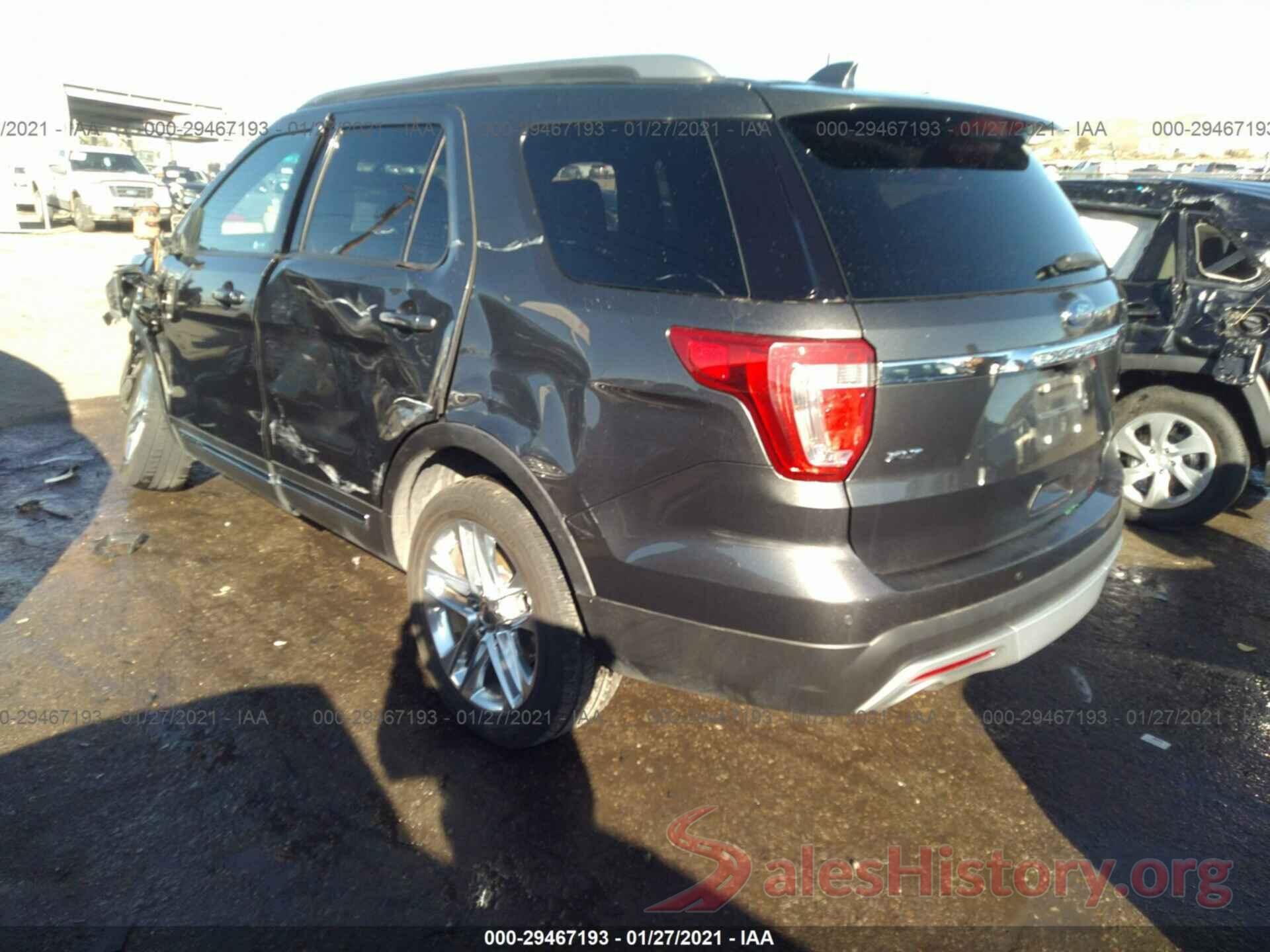 1FM5K8D85GGC66254 2016 FORD EXPLORER