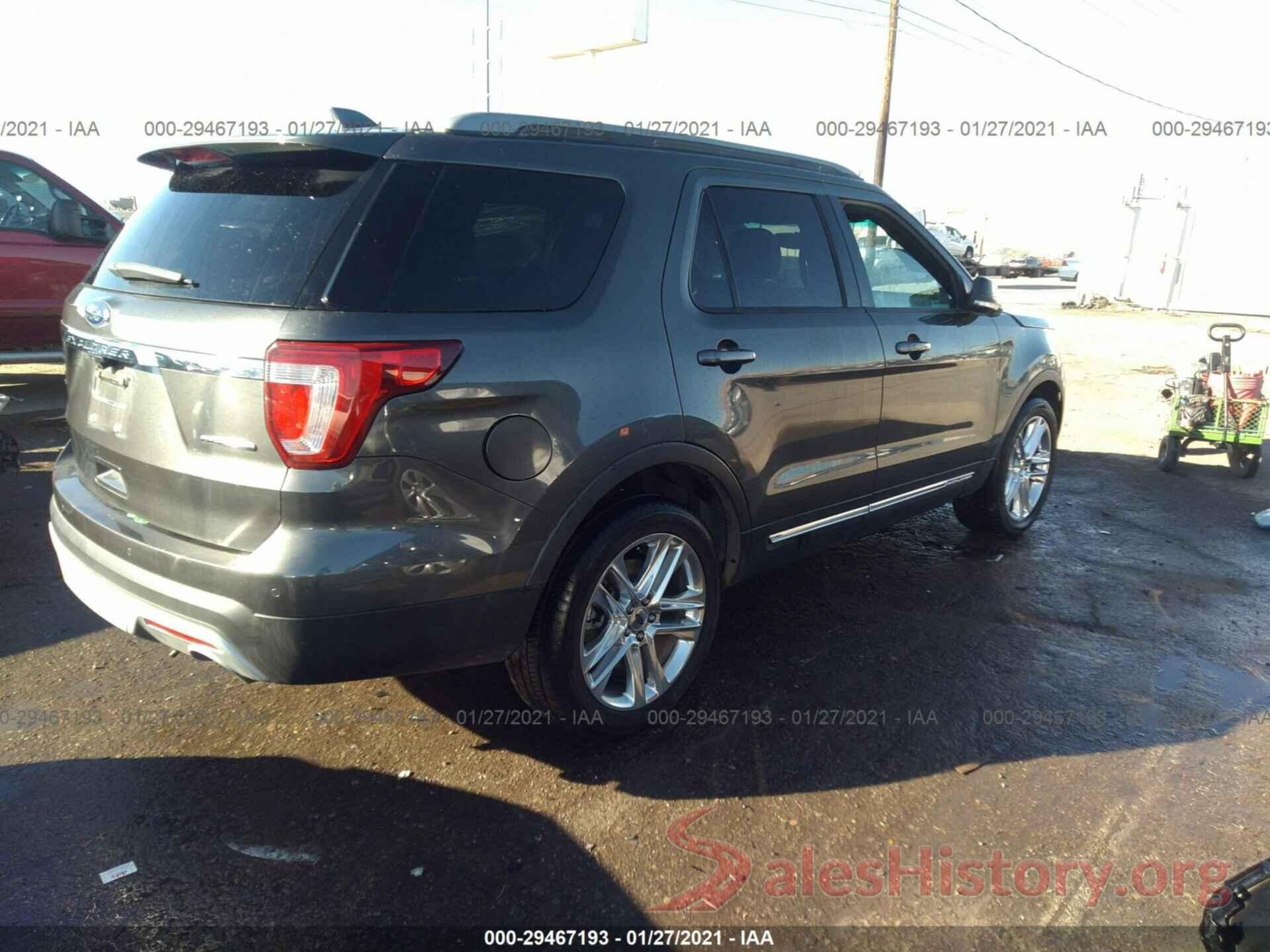 1FM5K8D85GGC66254 2016 FORD EXPLORER