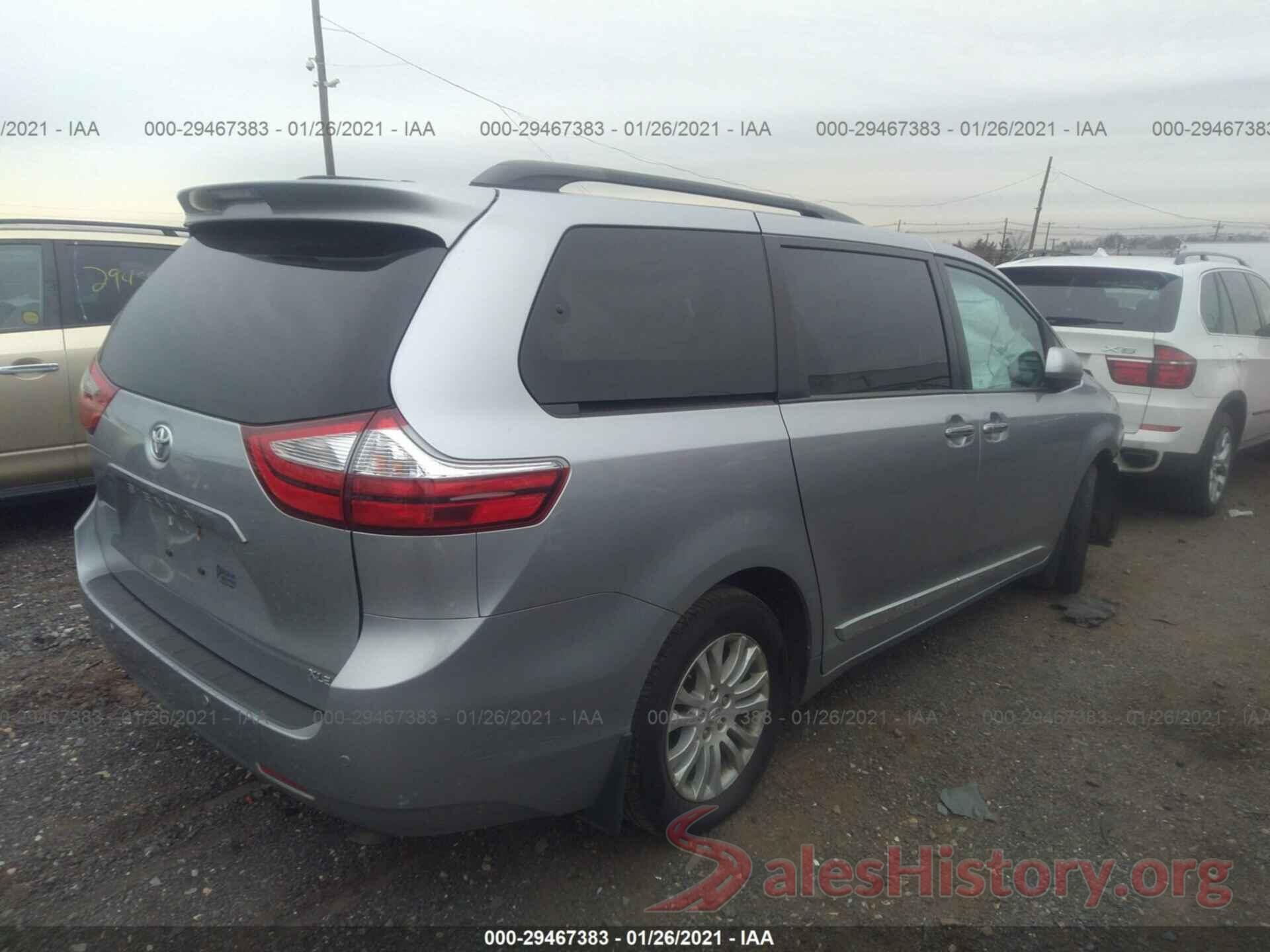 5TDYZ3DC5HS887604 2017 TOYOTA SIENNA