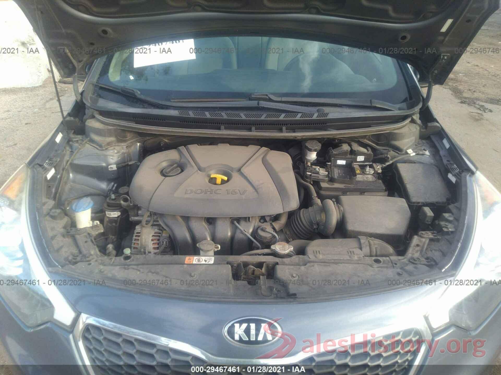 KNAFX4A68G5560147 2016 KIA FORTE