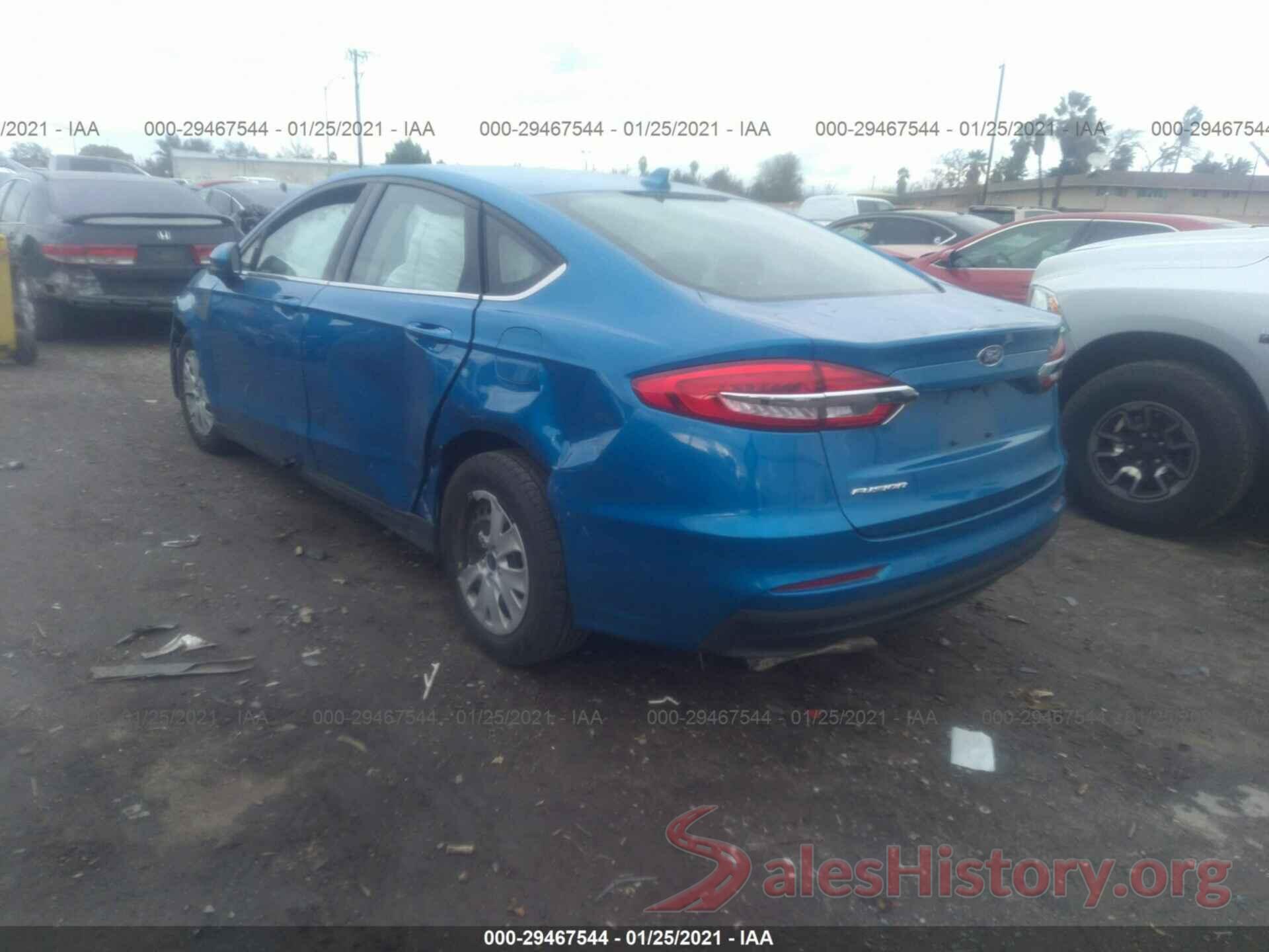 3FA6P0G77LR114449 2020 FORD FUSION