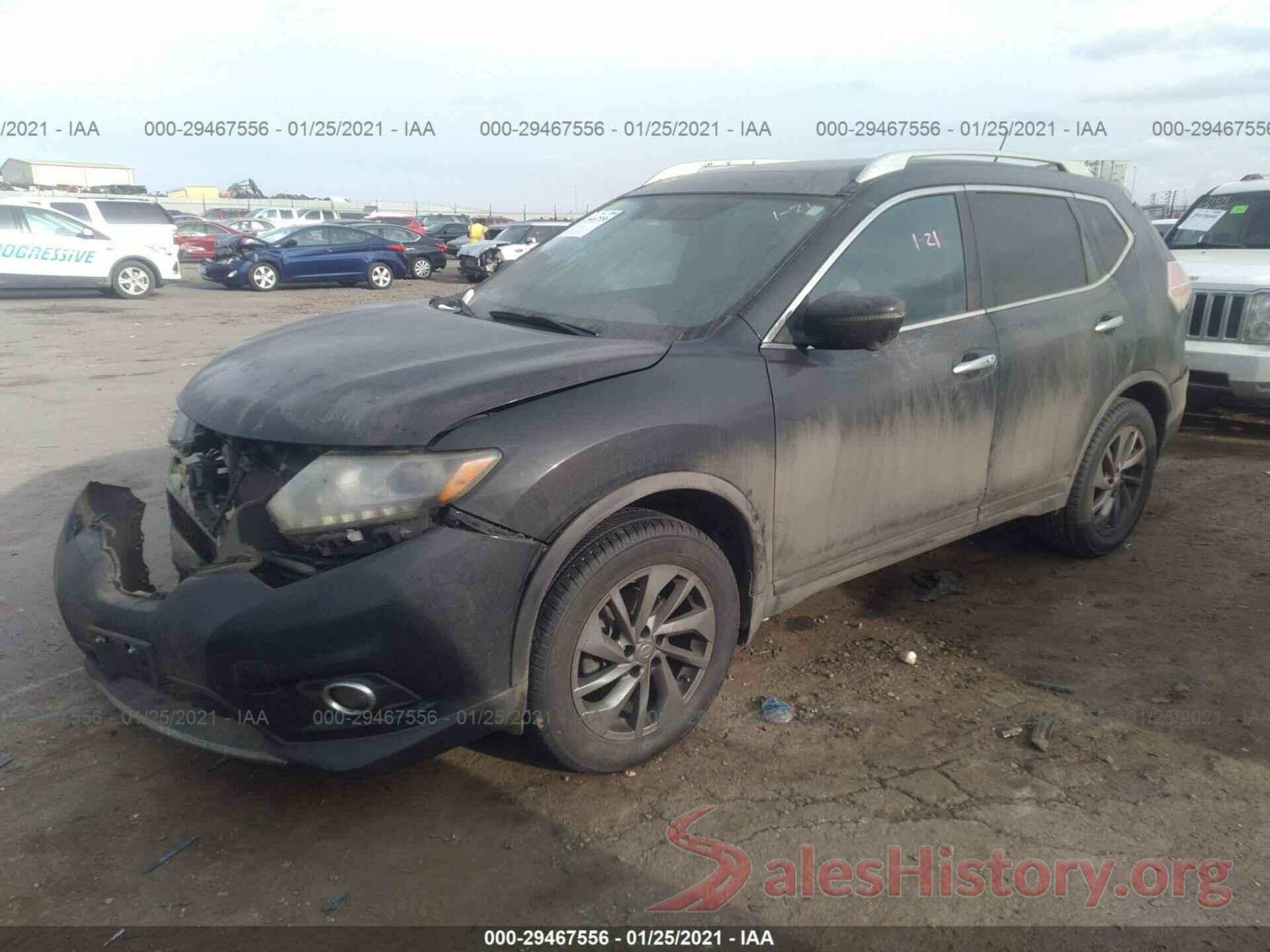 5N1AT2MV8GC752773 2016 NISSAN ROGUE