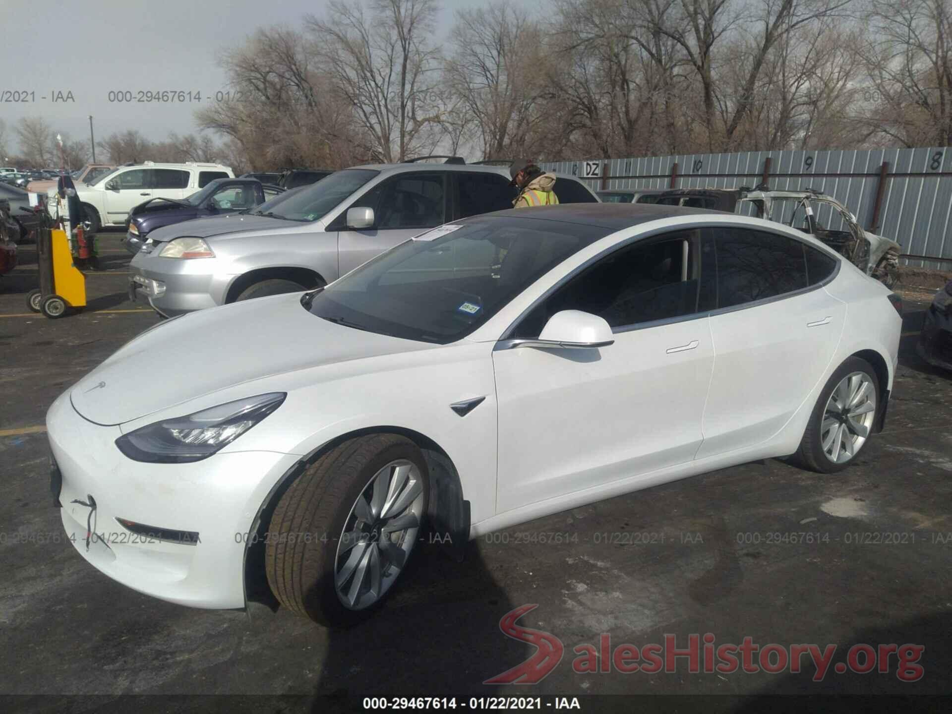 5YJ3E1EB5LF667277 2020 TESLA MODEL 3