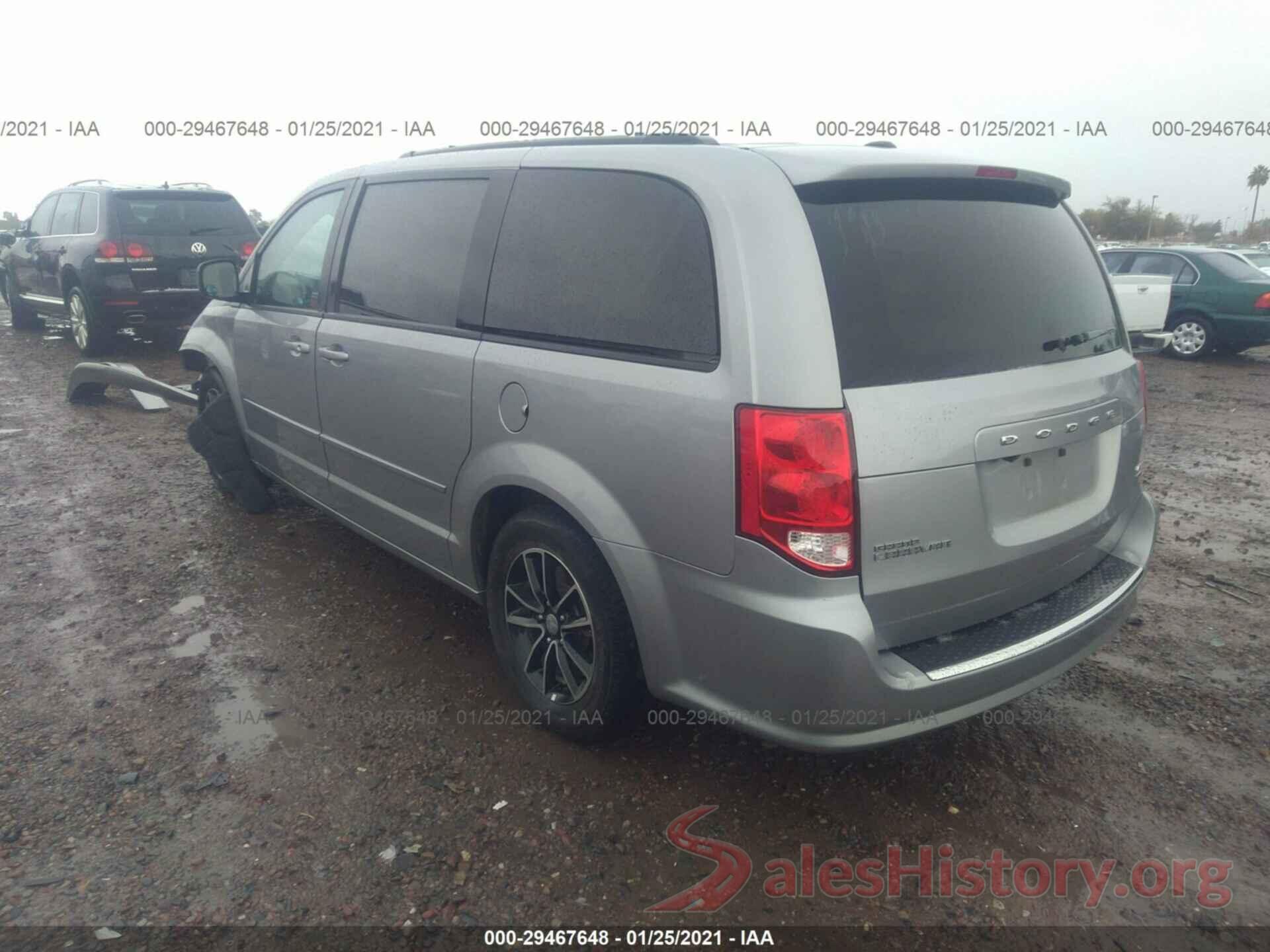 2C4RDGEG7HR562148 2017 DODGE GRAND CARAVAN