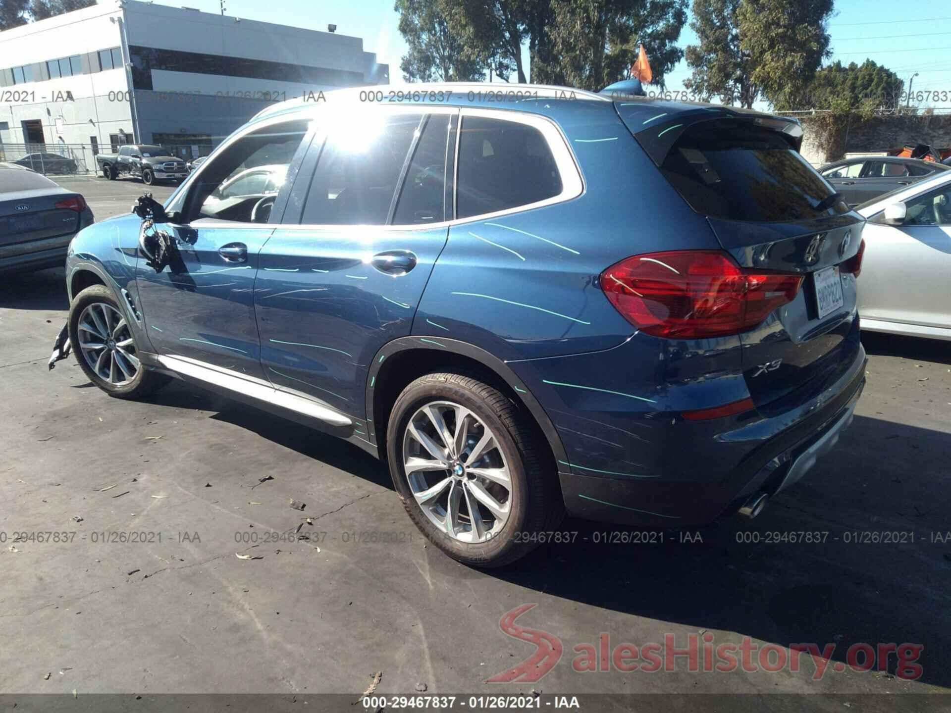 5UXTR7C54KLR48601 2019 BMW X3