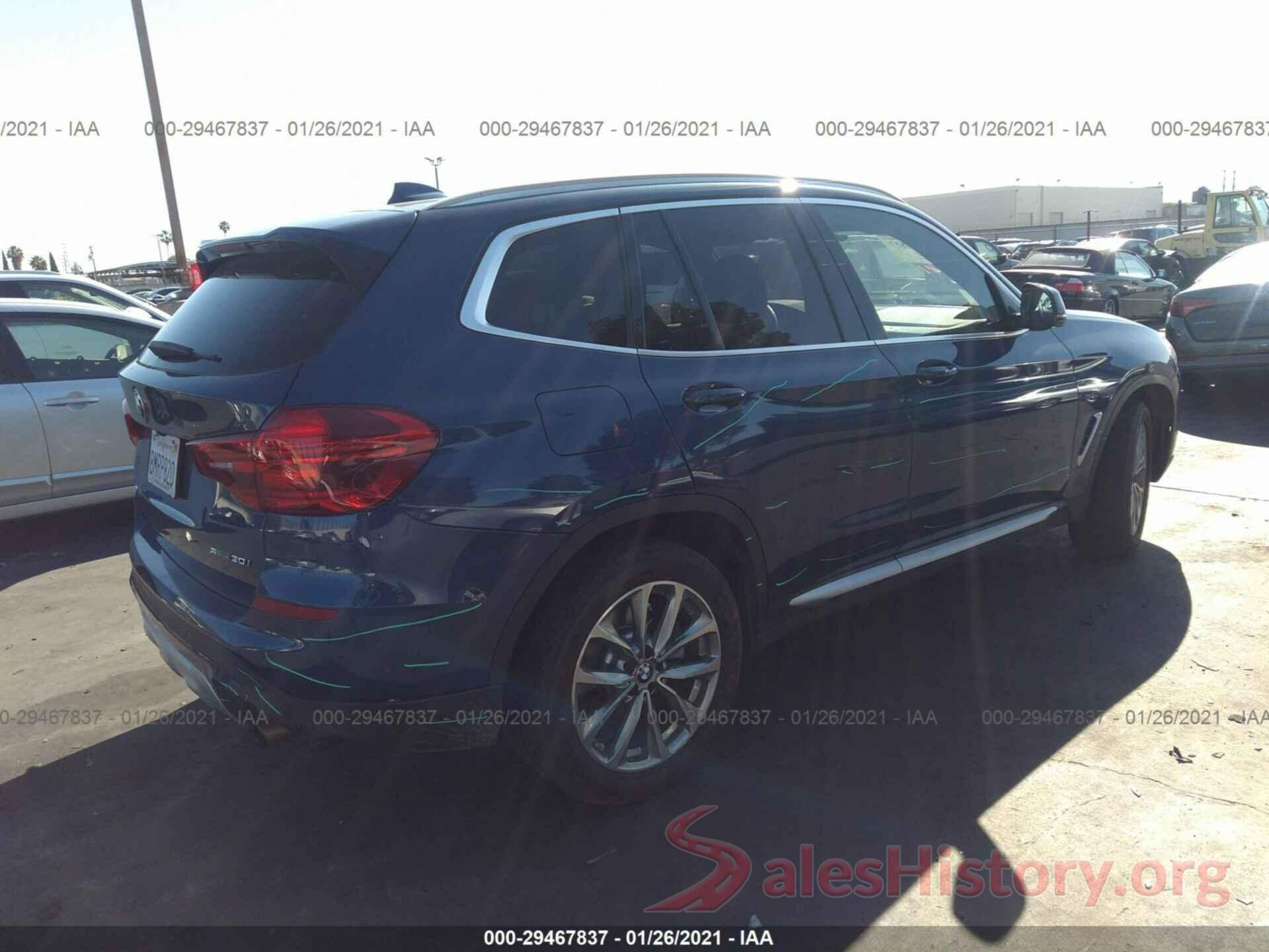 5UXTR7C54KLR48601 2019 BMW X3