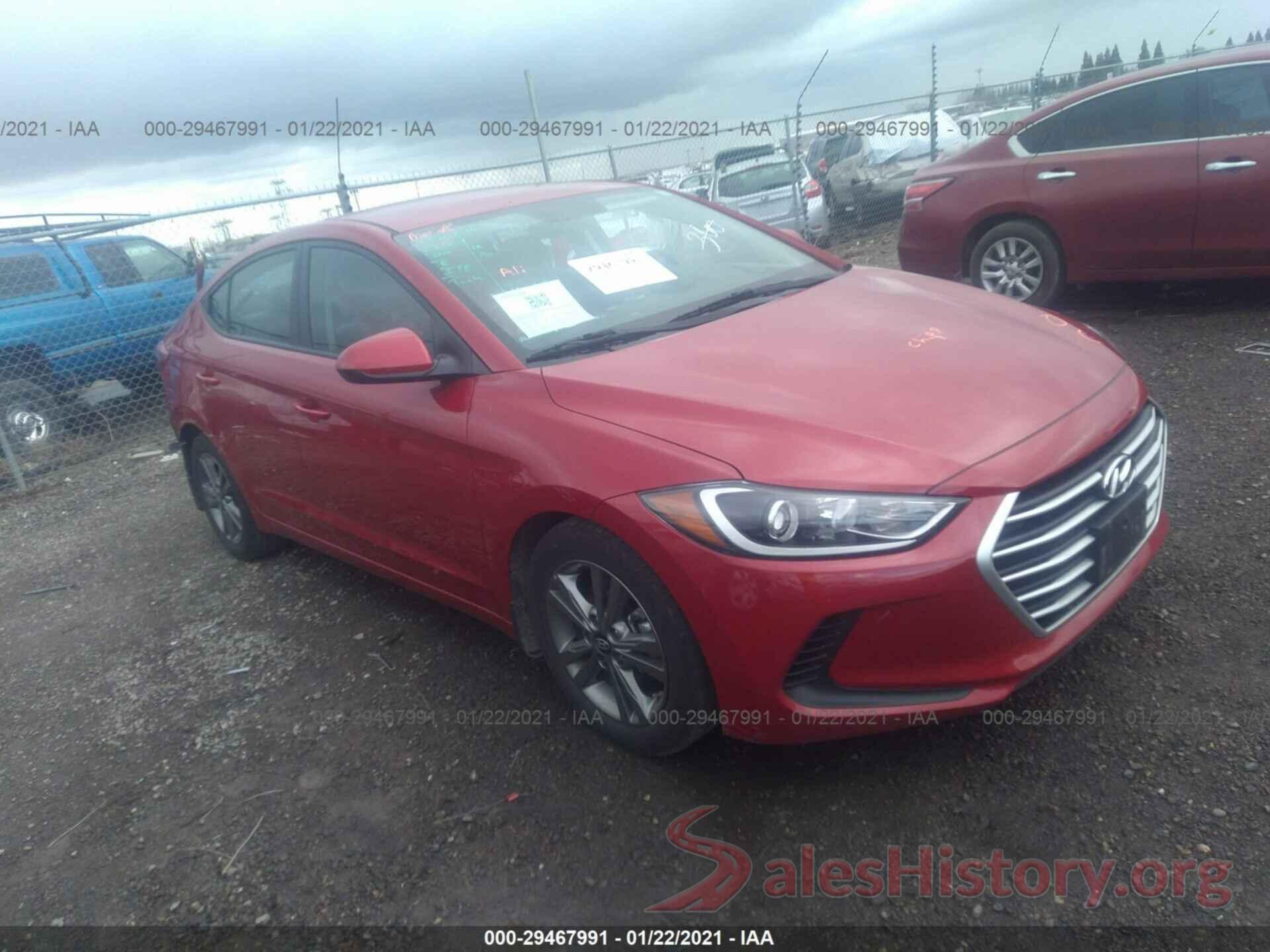 5NPD84LF4JH333873 2018 HYUNDAI ELANTRA