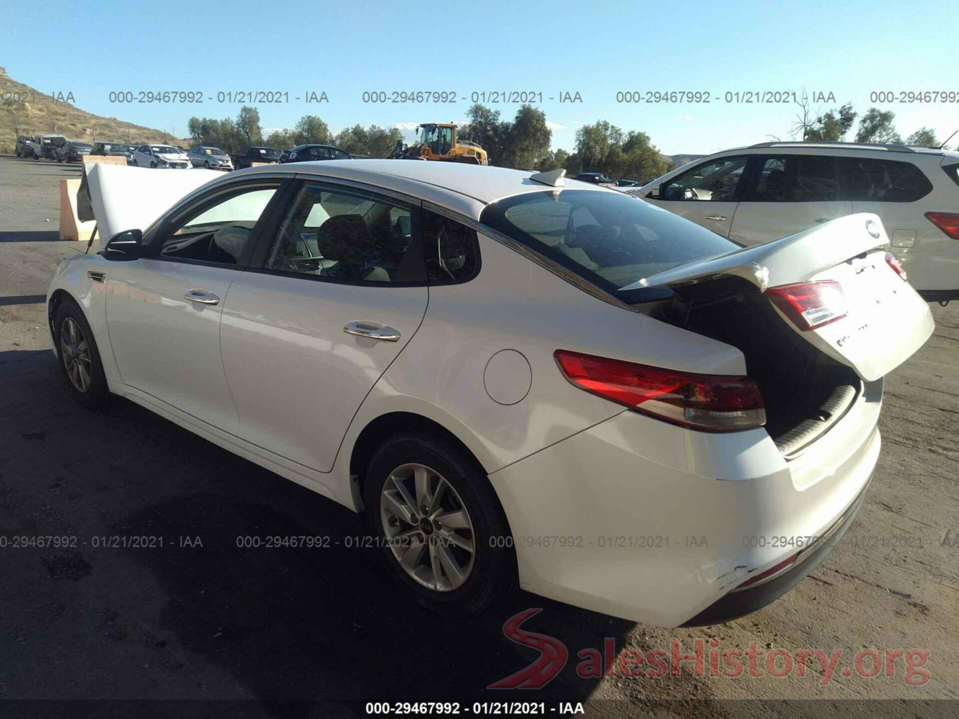 KNAGT4L34G5093814 2016 KIA OPTIMA