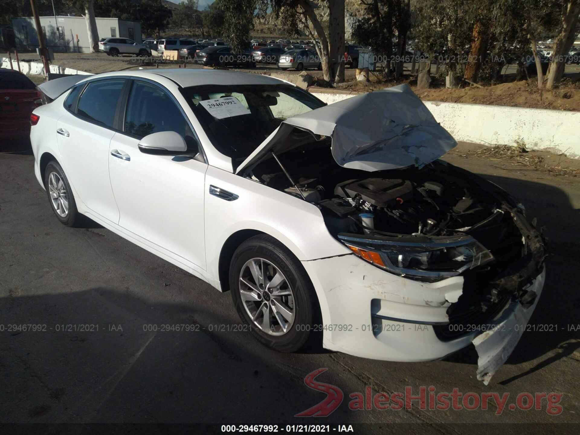 KNAGT4L34G5093814 2016 KIA OPTIMA