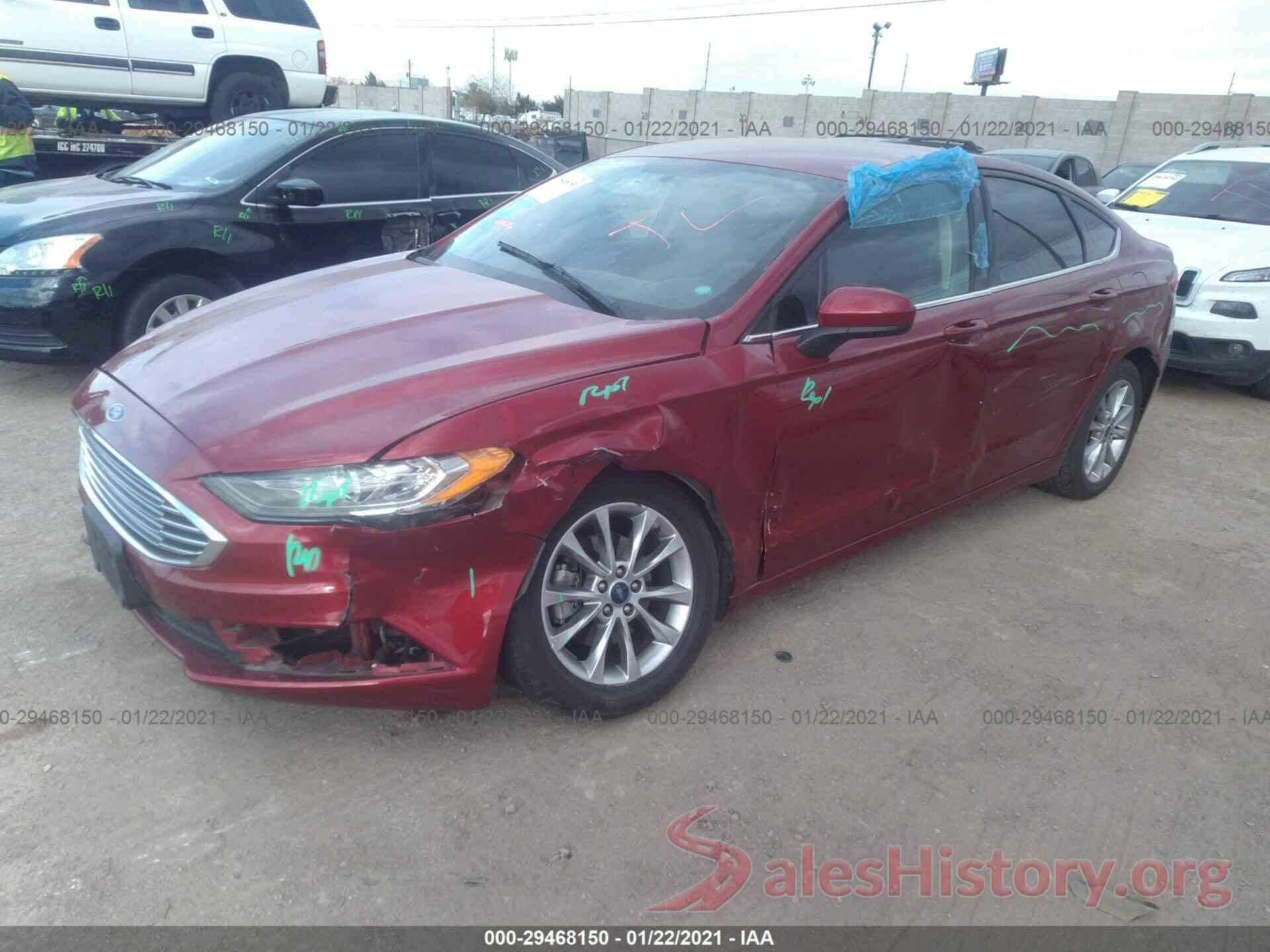 3FA6P0H73HR187274 2017 FORD FUSION