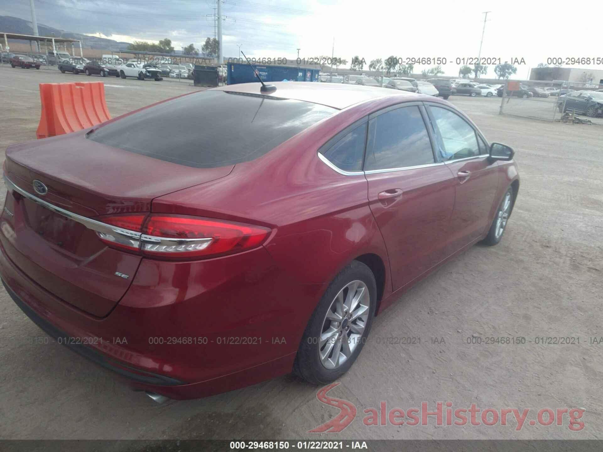 3FA6P0H73HR187274 2017 FORD FUSION