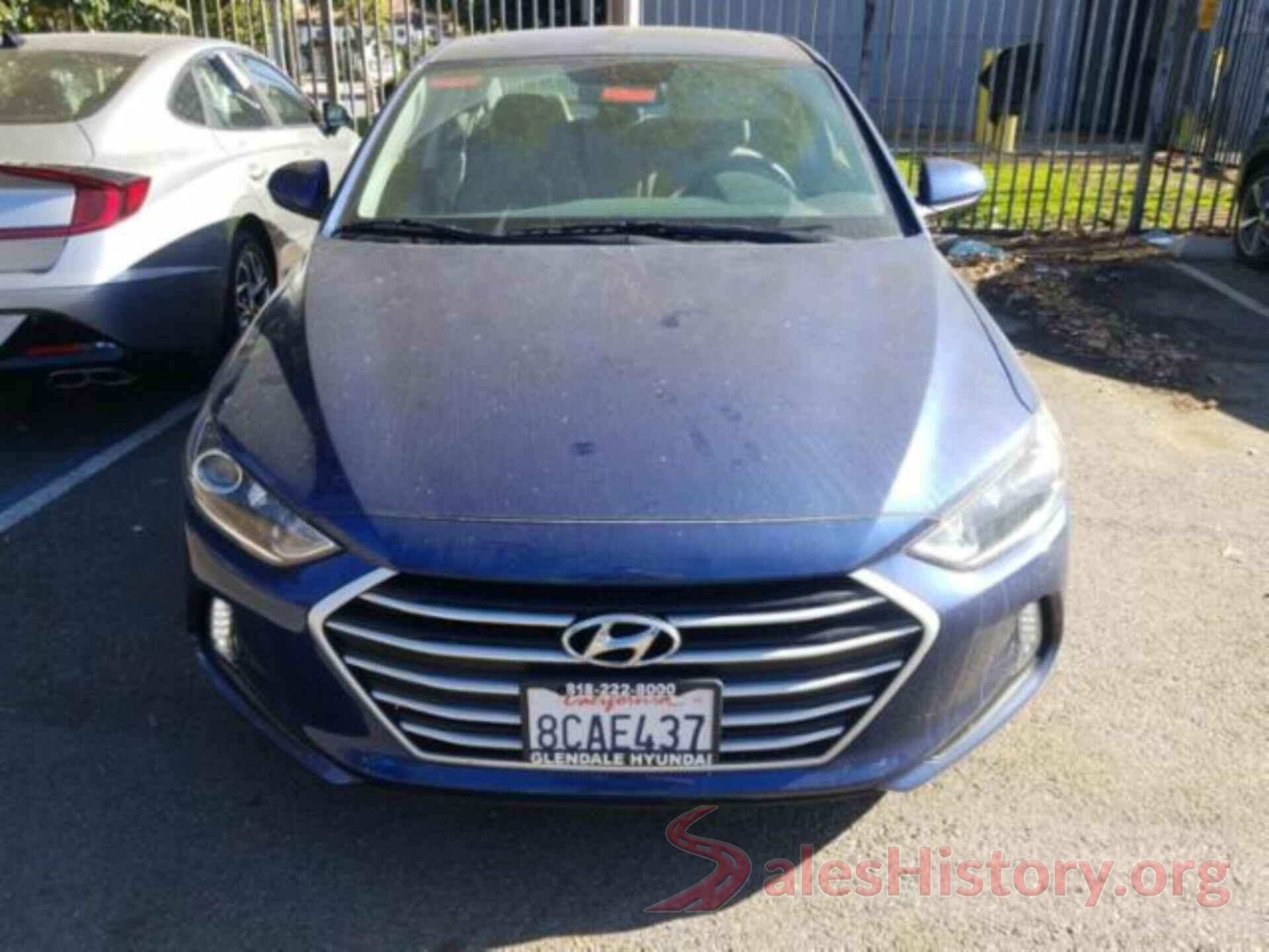 5NPD84LF2JH268912 2018 HYUNDAI ELANTRA