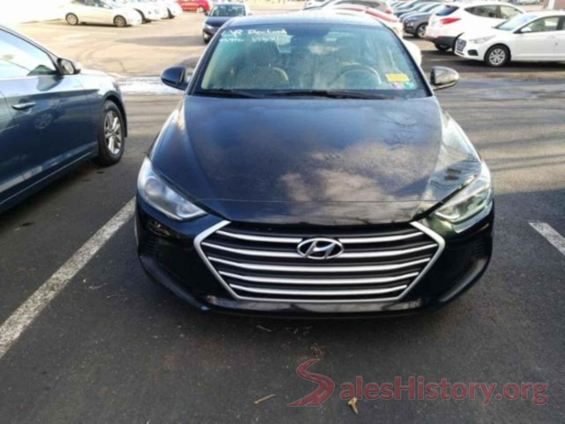 KMHD74LF6HU394799 2017 HYUNDAI ELANTRA