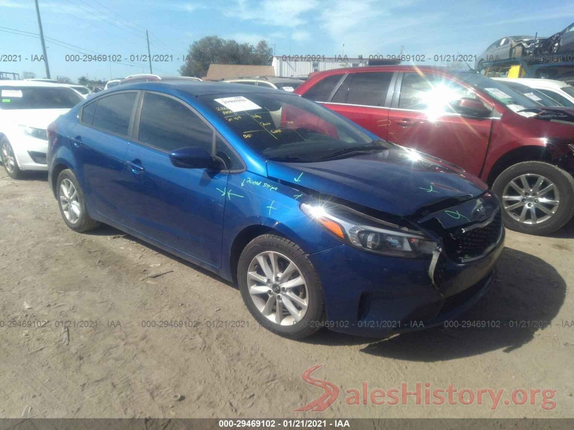 3KPFL4A74HE006679 2017 KIA FORTE