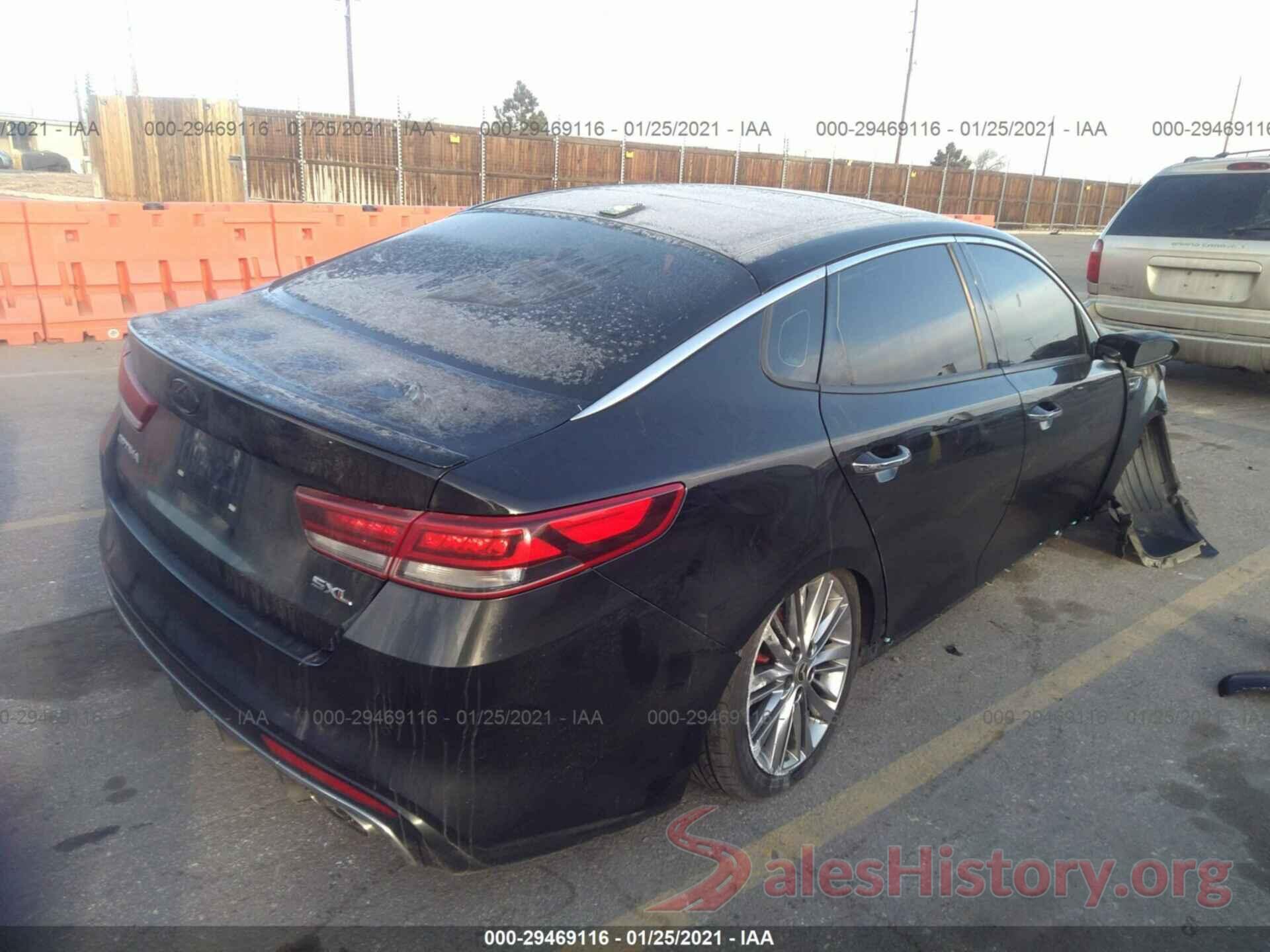 5XXGV4L28GG113224 2016 KIA OPTIMA