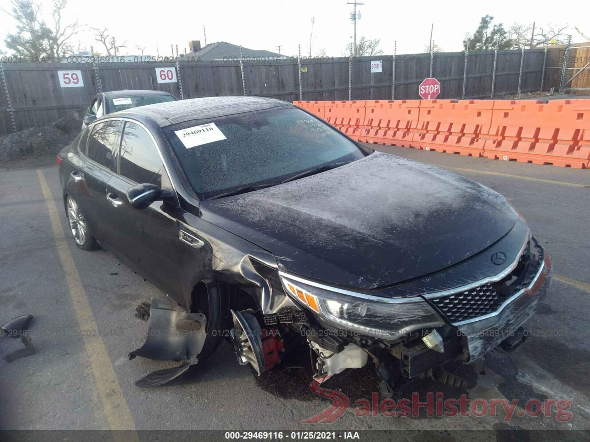 5XXGV4L28GG113224 2016 KIA OPTIMA