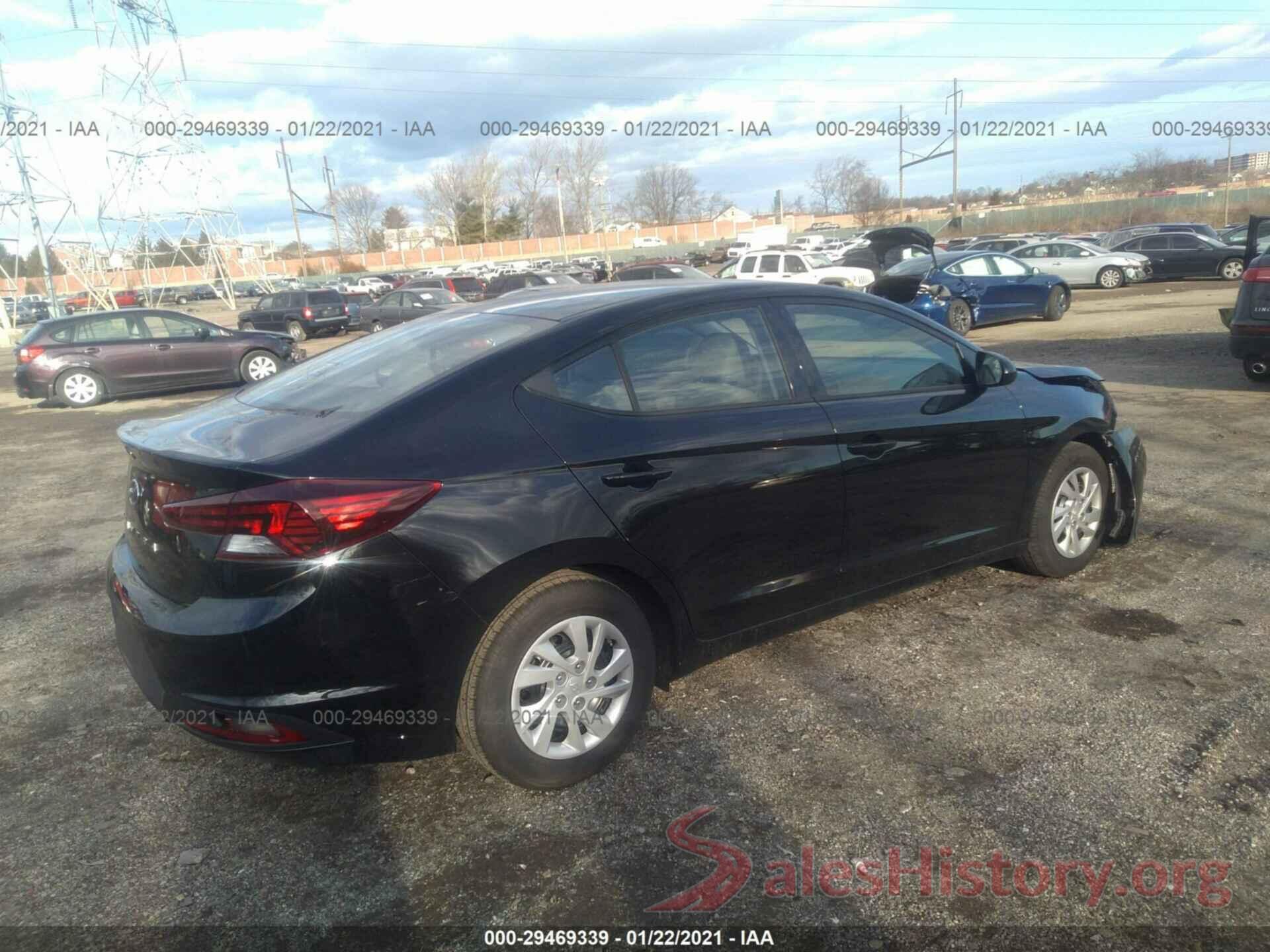 5NPD74LF1LH552571 2020 HYUNDAI ELANTRA