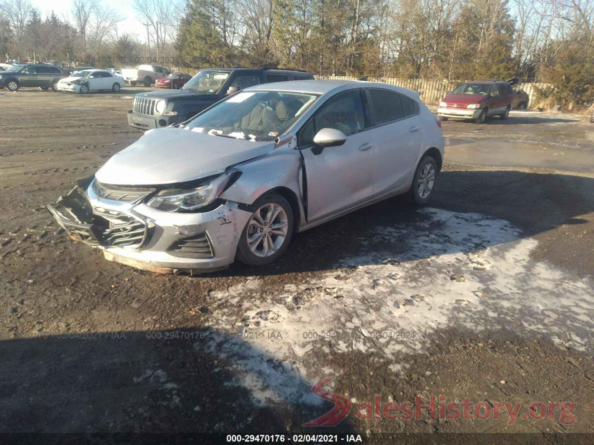 3G1BC6SM6KS580930 2019 CHEVROLET CRUZE