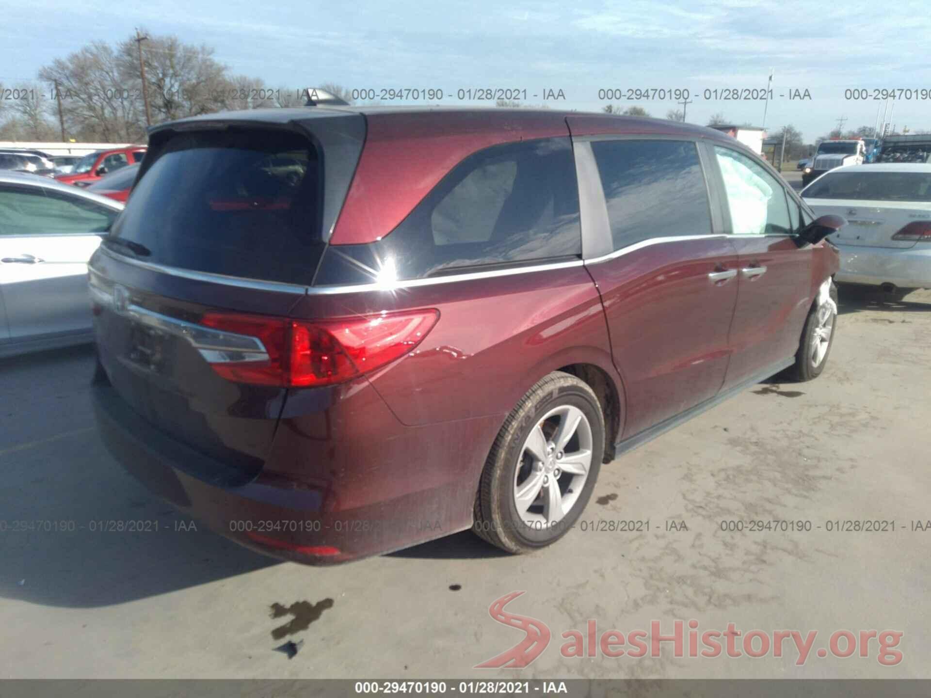 5FNRL6H77LB063573 2020 HONDA ODYSSEY