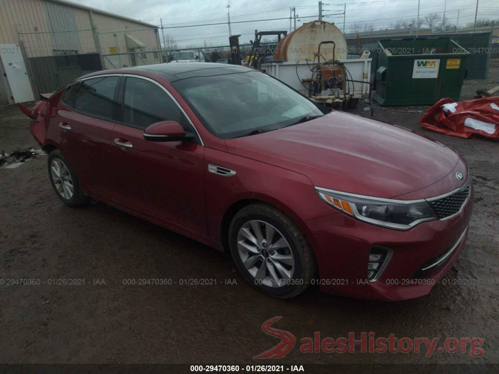 5XXGT4L38JG190617 2018 KIA OPTIMA