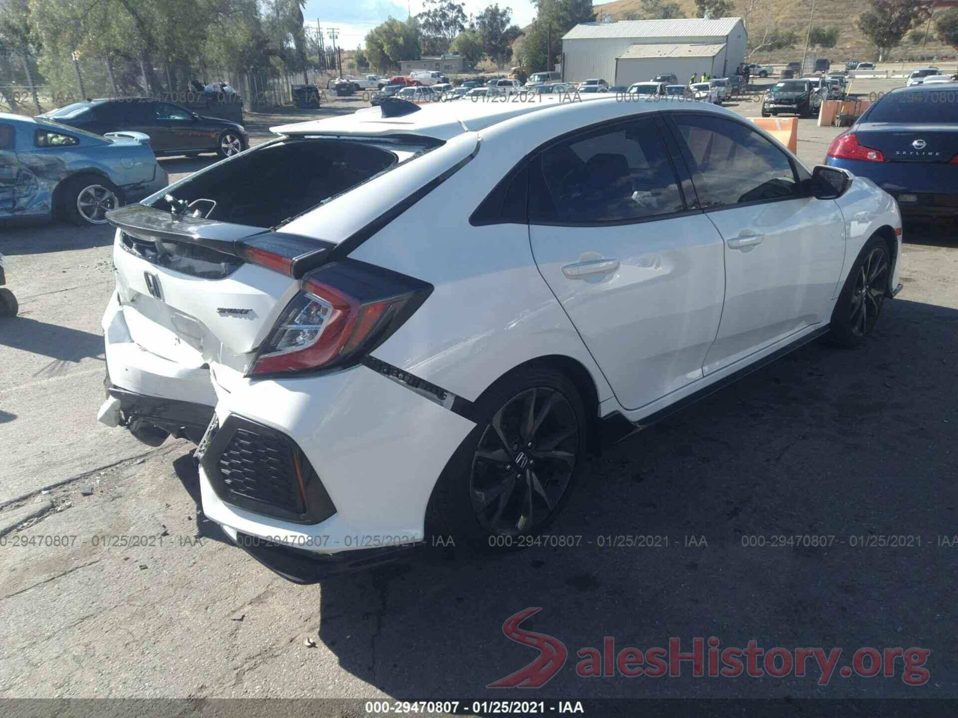 SHHFK7H43HU414521 2017 HONDA CIVIC HATCHBACK