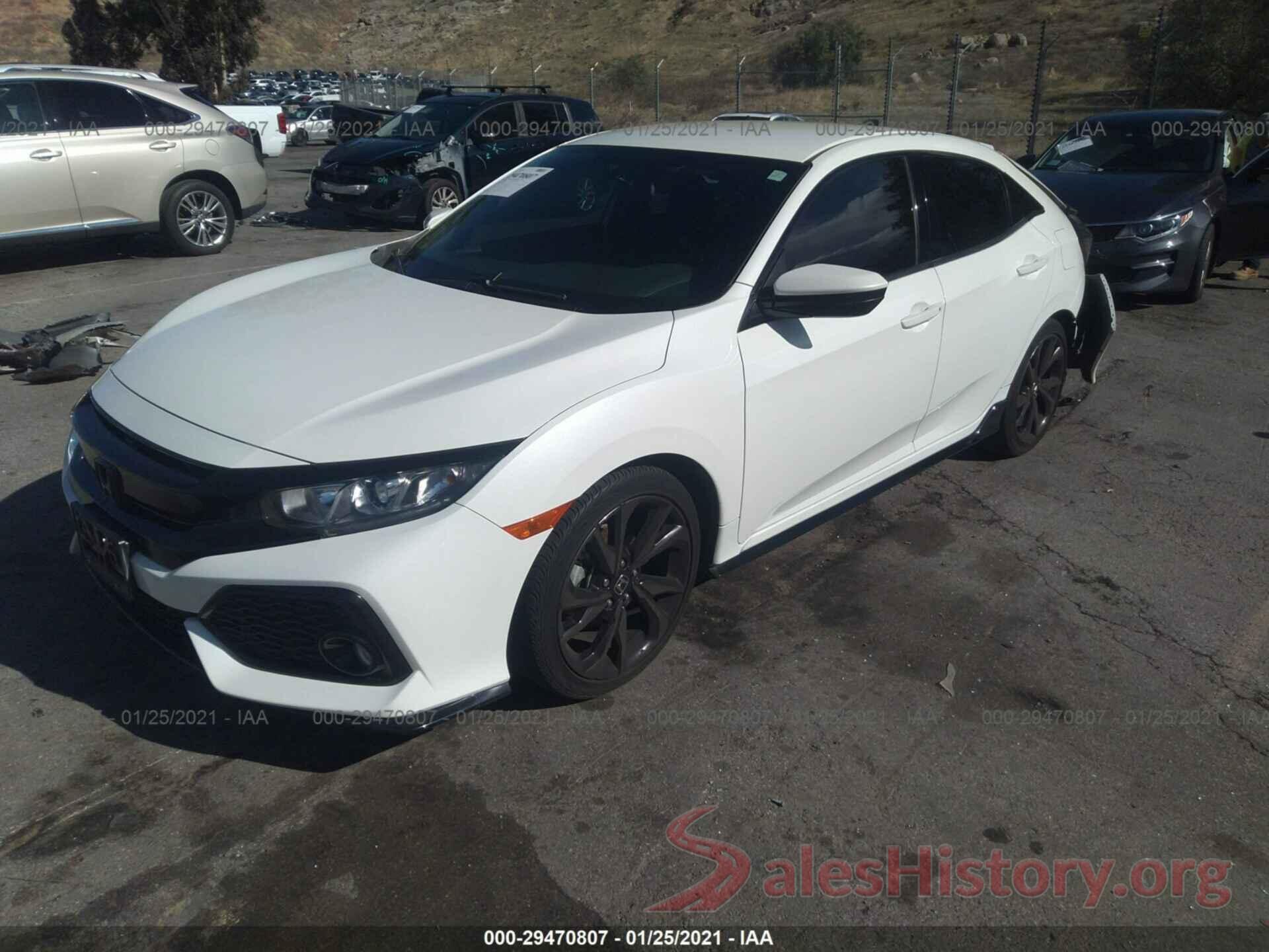 SHHFK7H43HU414521 2017 HONDA CIVIC HATCHBACK