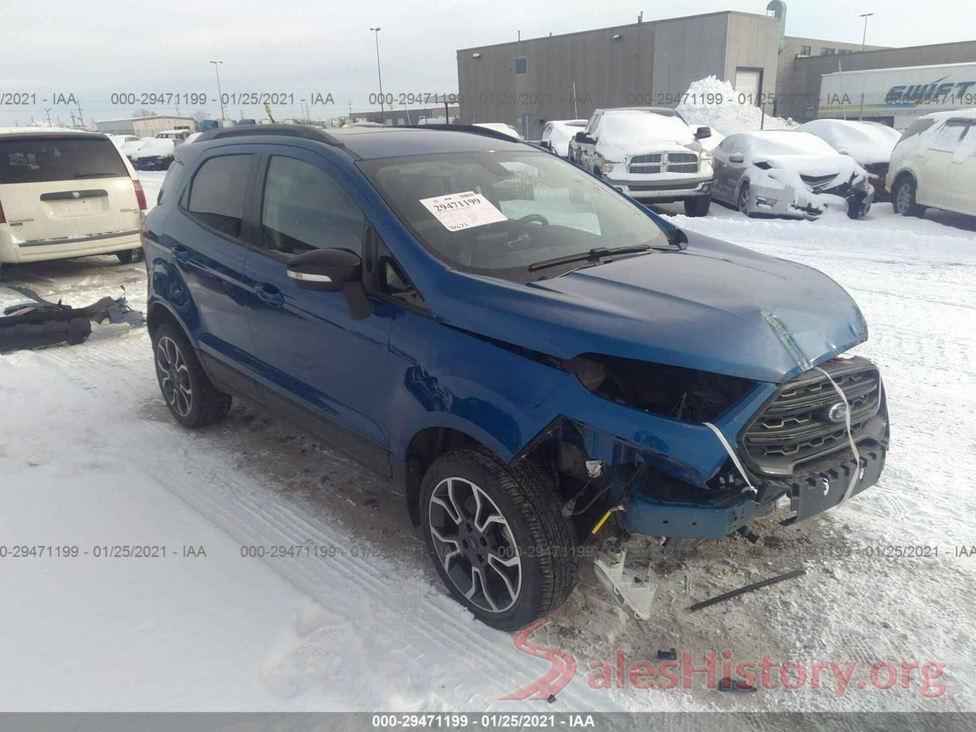 MAJ6S3JL4KC271066 2019 FORD ECOSPORT