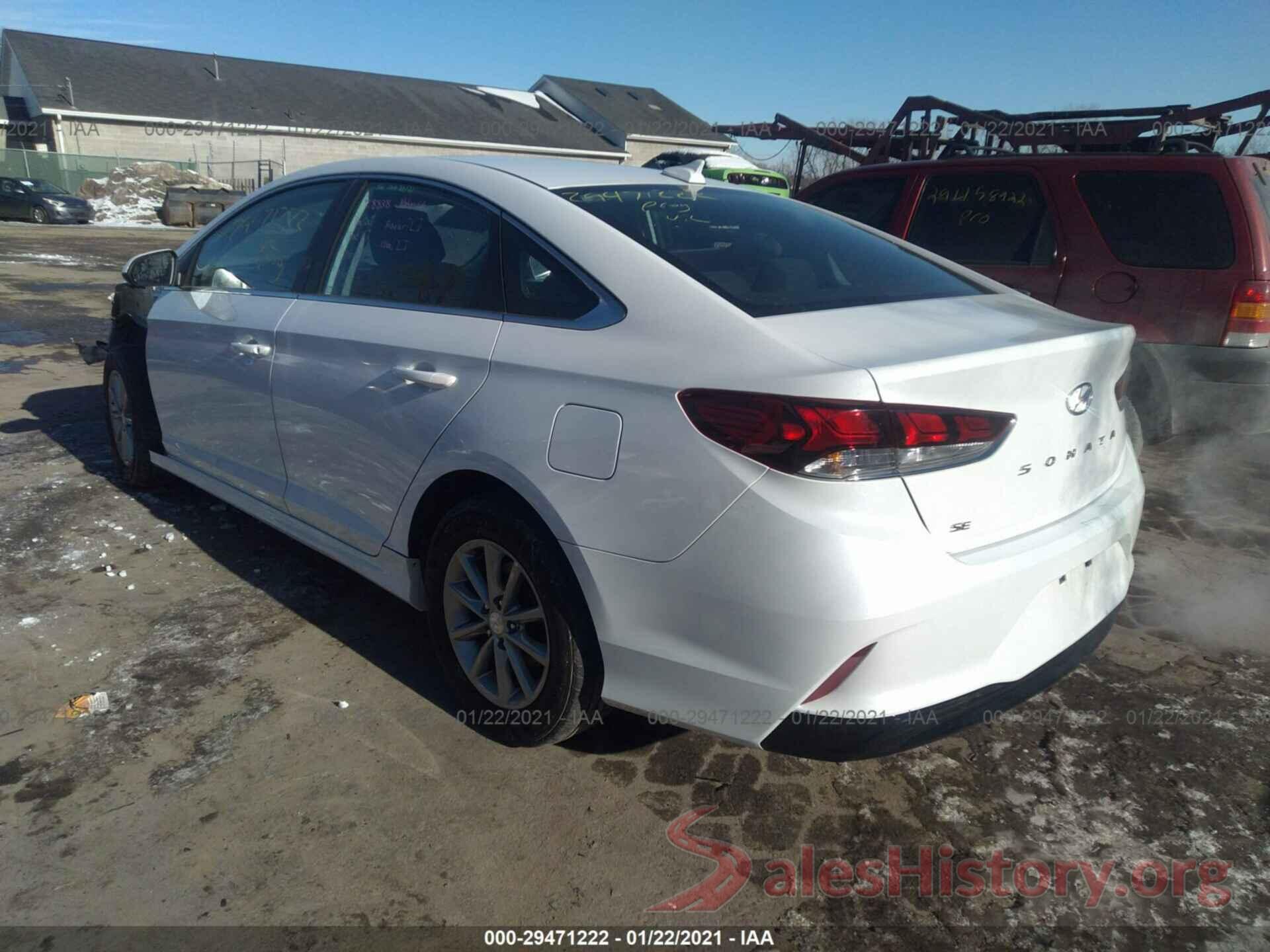 5NPE24AF4KH760416 2019 HYUNDAI SONATA