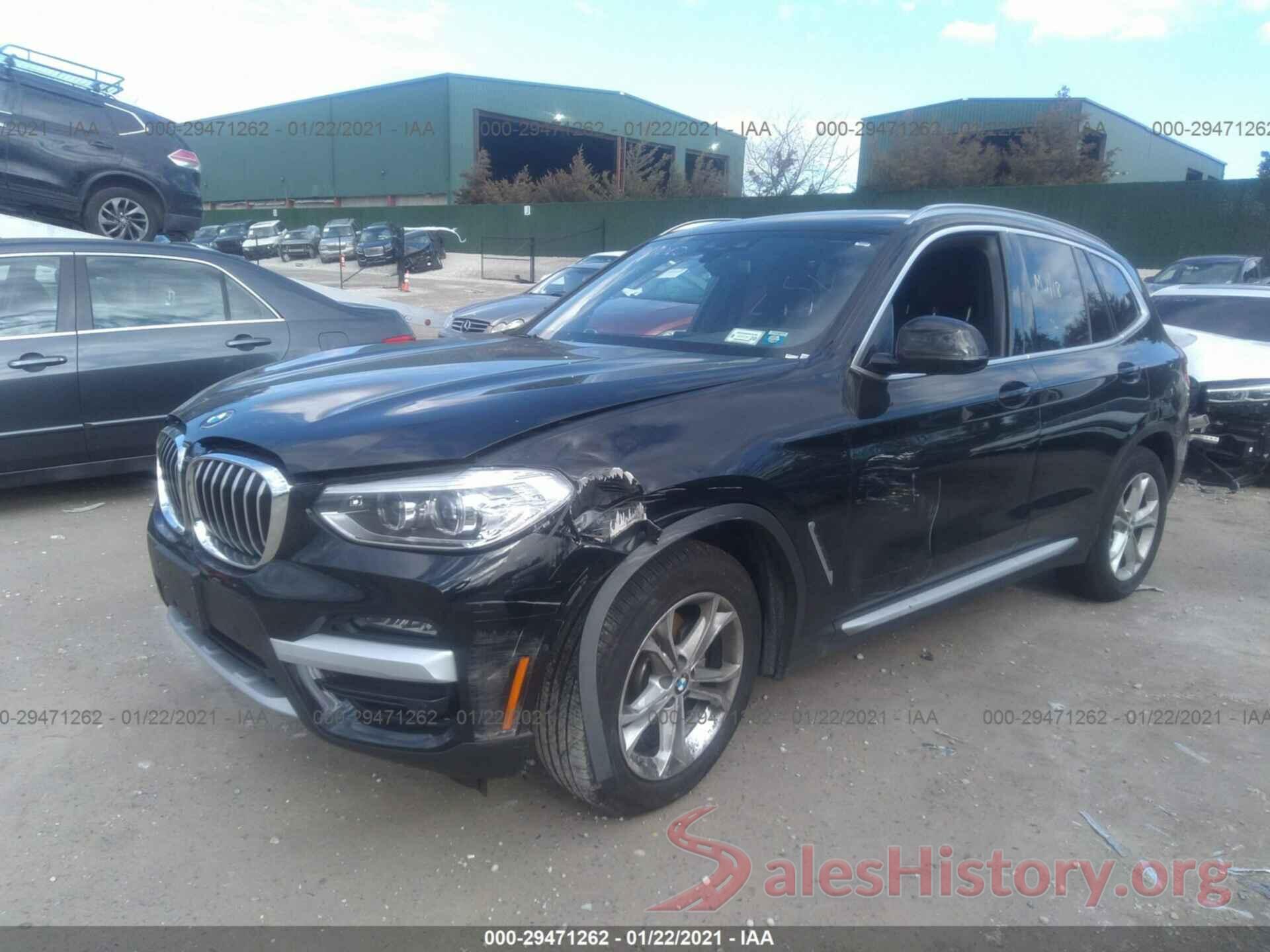 5UXTY3C08L9C63275 2020 BMW X3